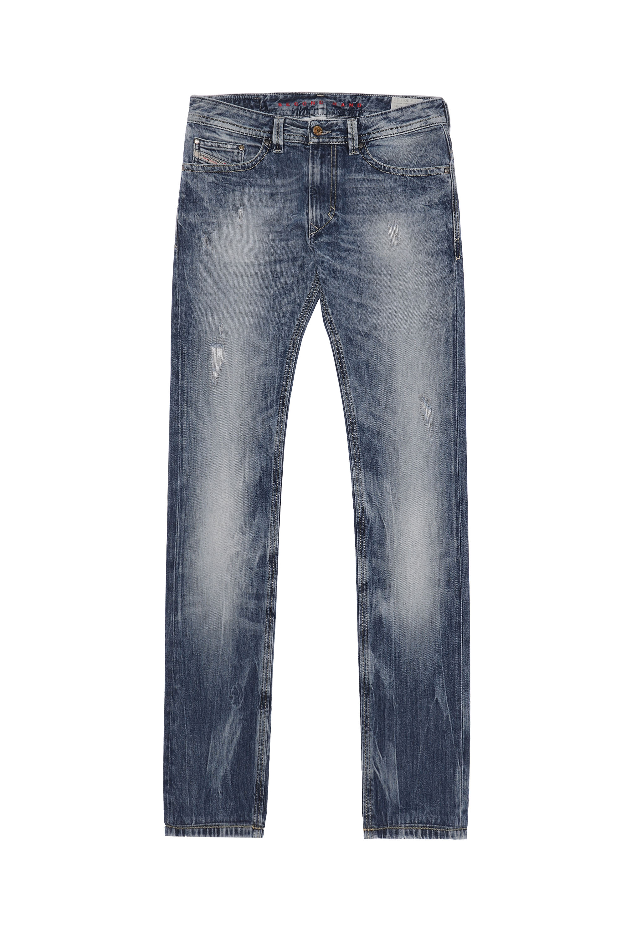 Diesel - THAVAR, Diesel Homme - Jeans Bleu moyen Homme in Bleu - 1
