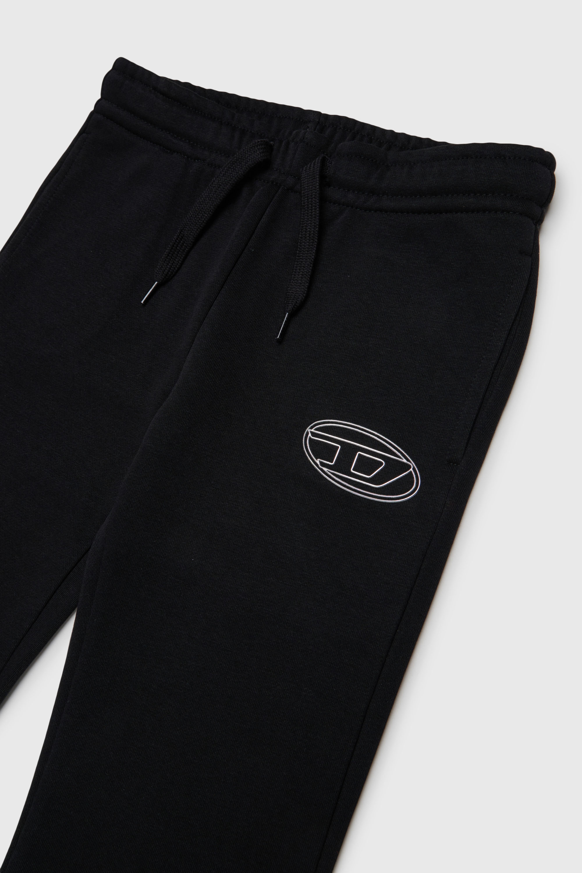 Diesel - PALBIRT, Flared sweatpants avec logo Oval D Femme in Noir - 3