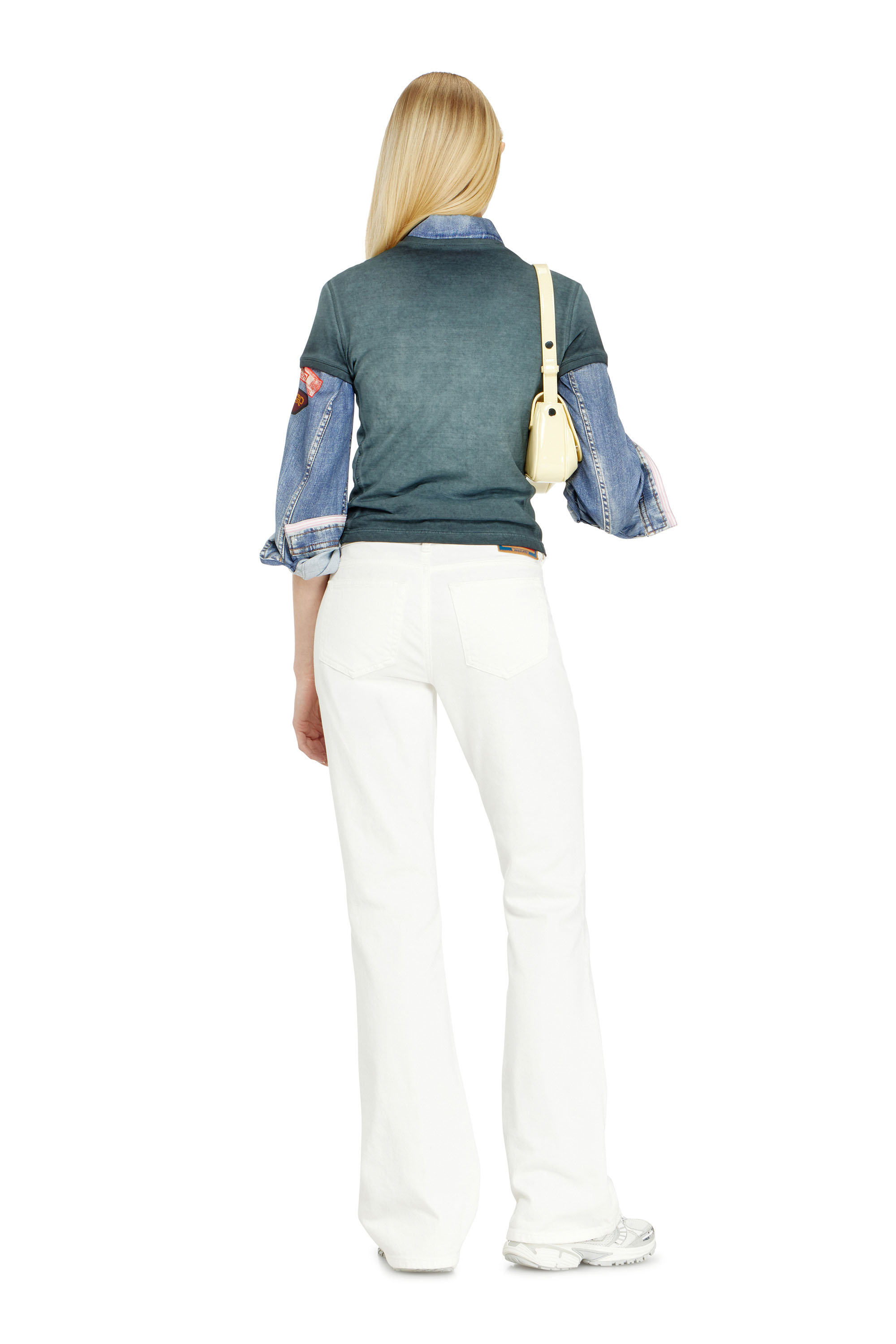 Diesel - Bootcut Jeans 1969 D-Ebbey 09D63 Femme, Blanc - Image 3