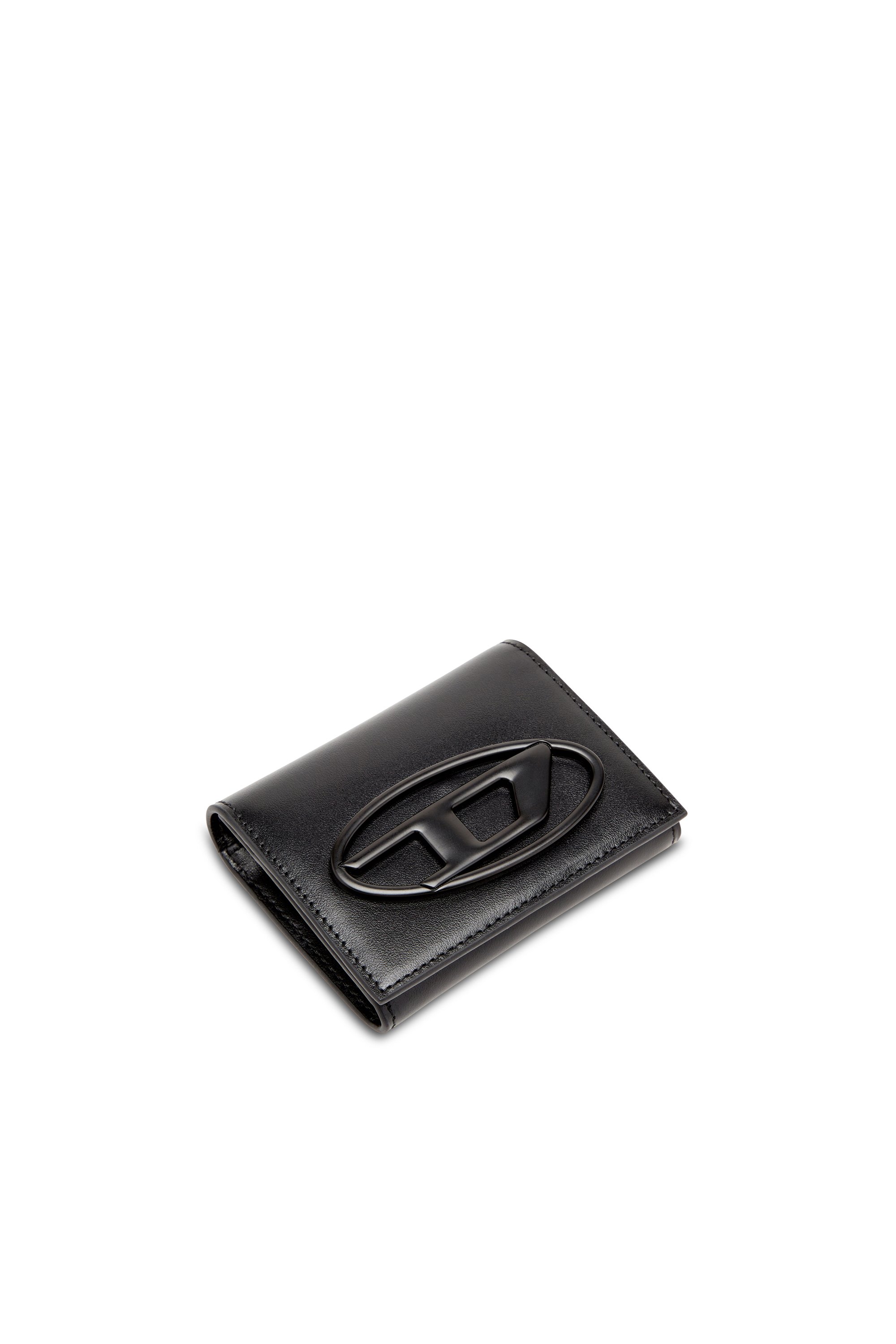 Diesel - HOLI-D CARD HOLDER S II, Porte-cartes à deux volets en cuir Homme in Noir - 4