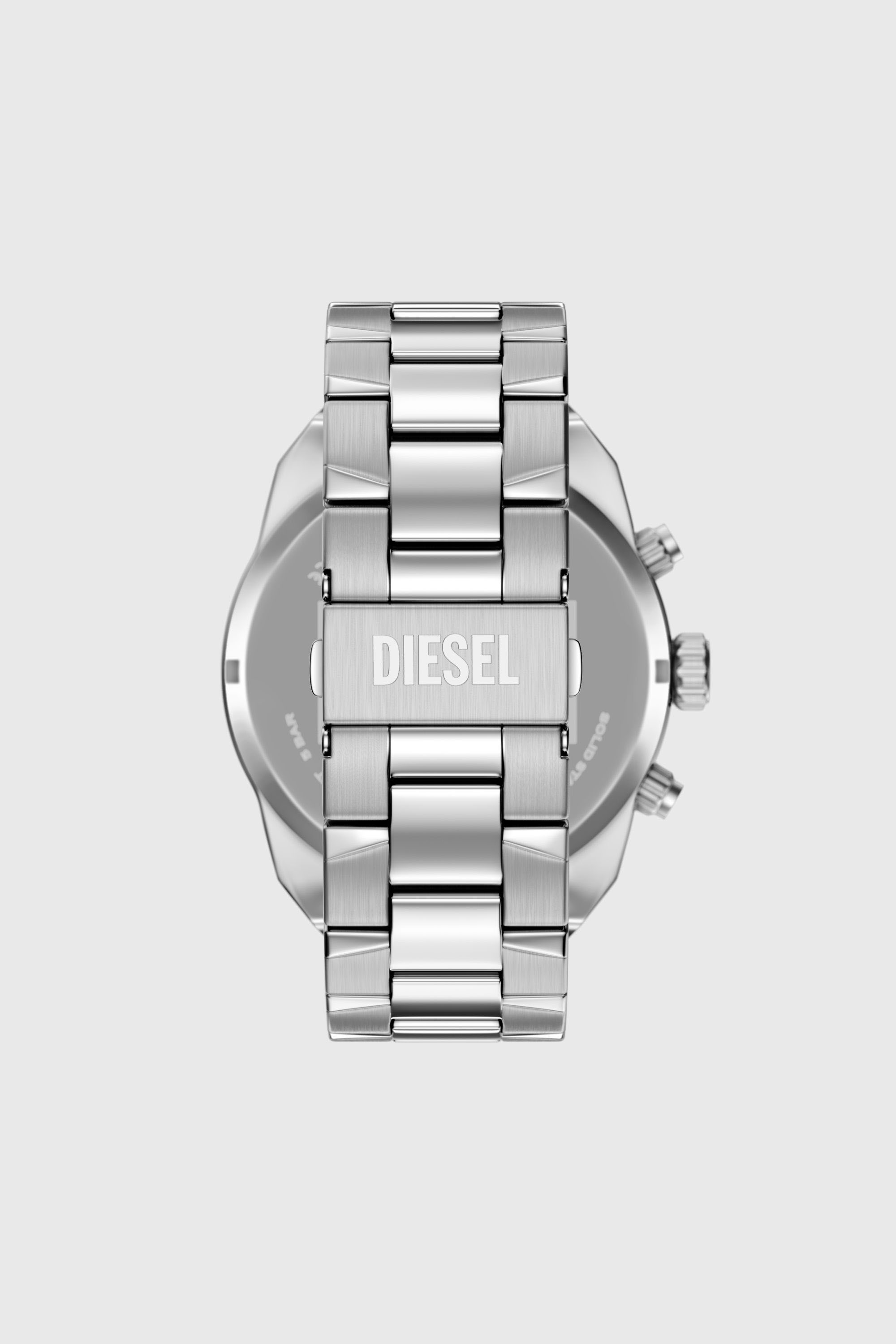 Diesel - DZ4709 WATCH, Montre Spiked en acier inoxydable Homme in Gris argent&eacute; - 2