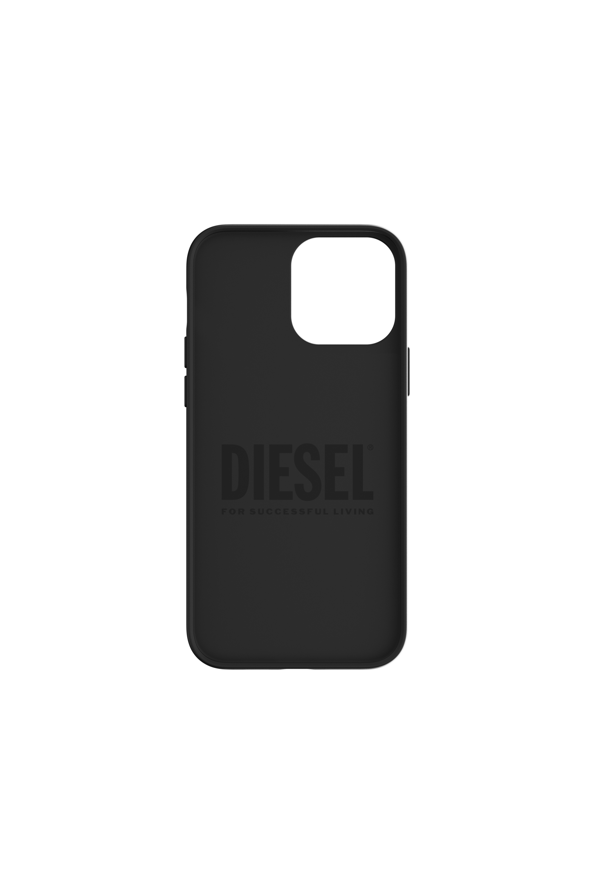 Diesel - 48258 STANDARD CASE, Coque moul&eacute;e pur iPhone 13 Pro Max Mixte in Noir - 4