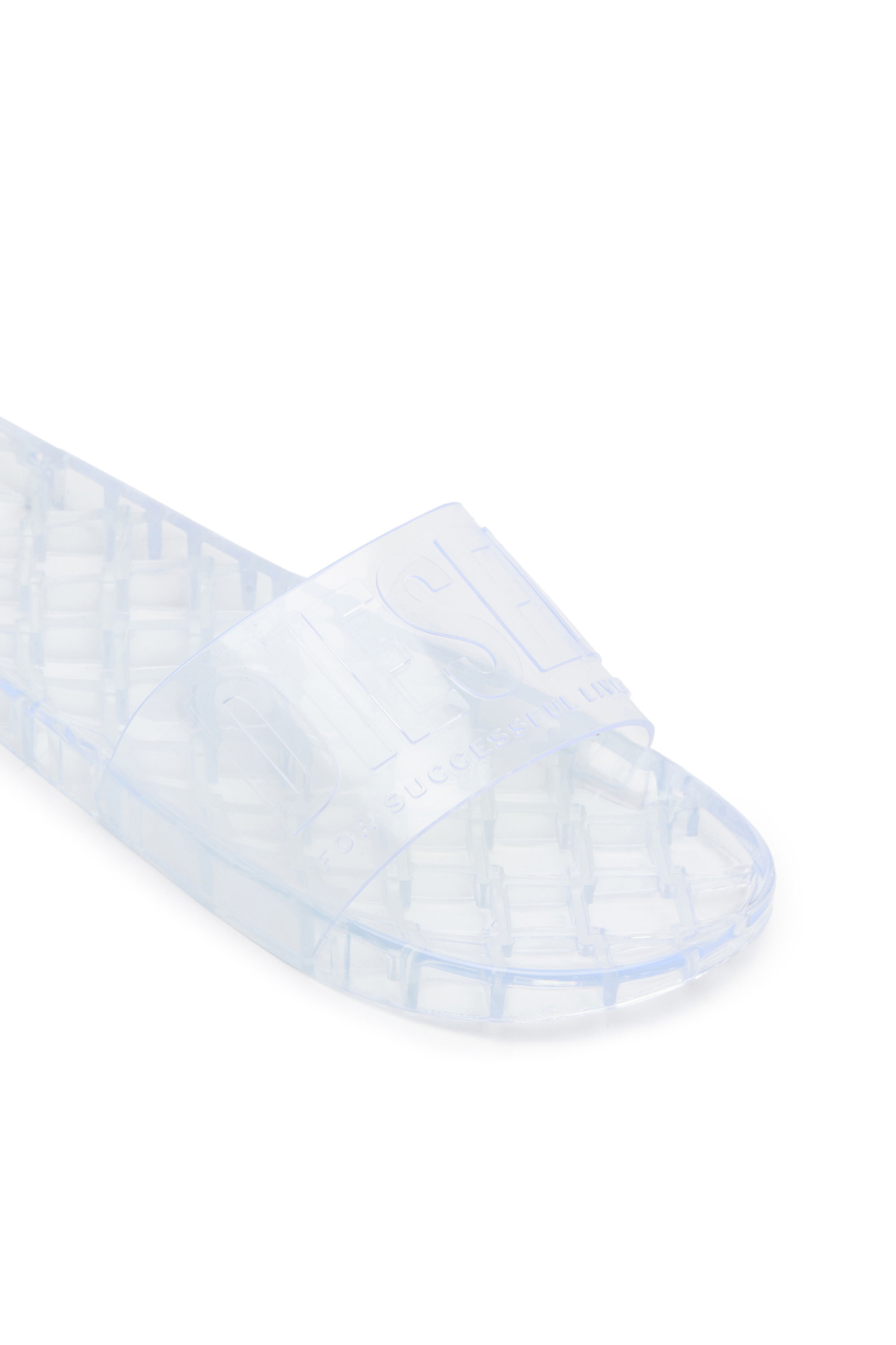 Diesel - SA-KARAIBI GL X, Femme Sa-Karaibi-Claquettes de piscine en PVC transparent in Blanc - Image 6