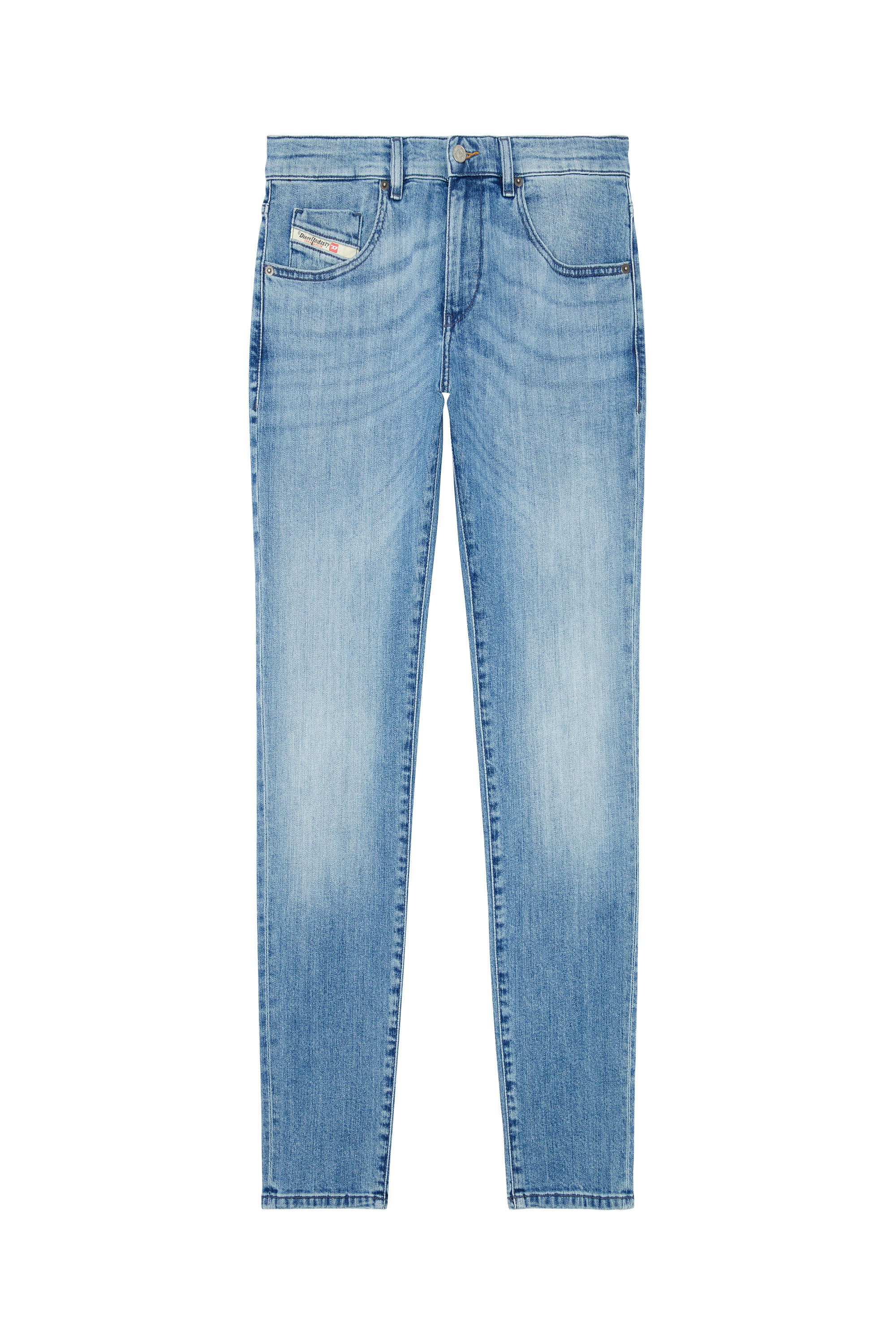 Diesel - Slim Jeans 2019 D-Strukt 0GRDI, Bleu Clair - Image 5