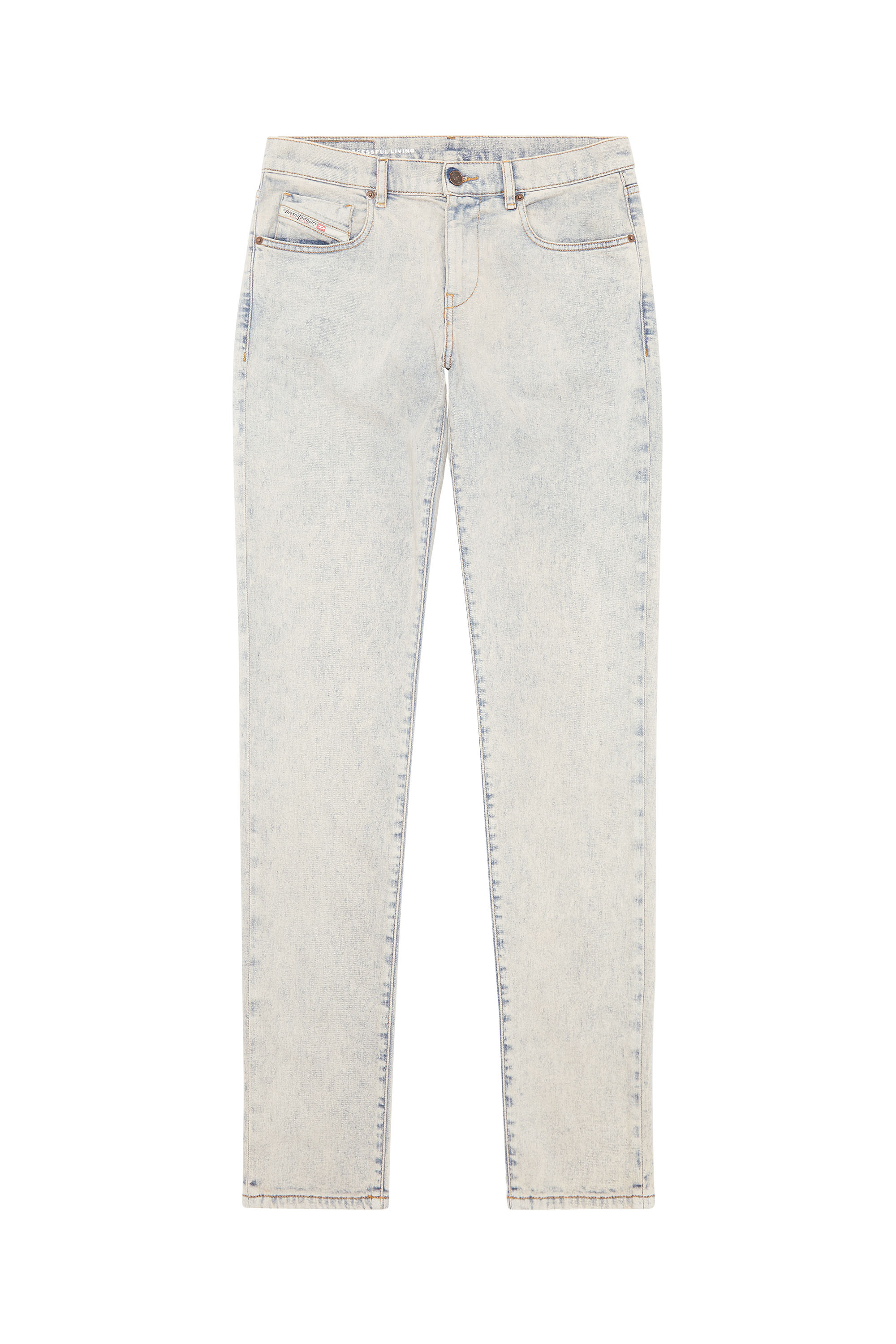 Diesel - Slim Jeans 2019 D-Strukt 09F12, Bleu moyen - Image 1