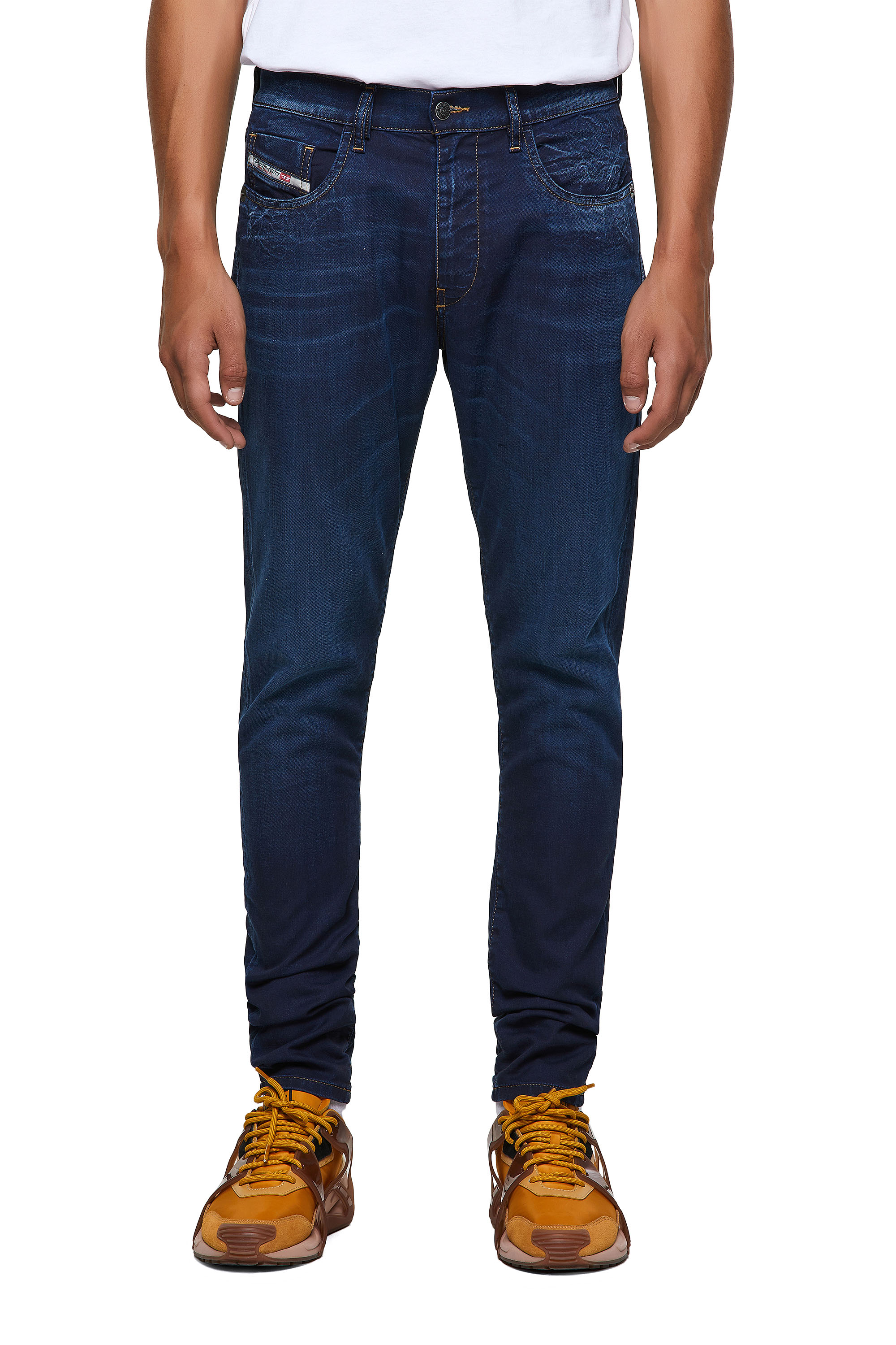D-Strukt JoggJeans® 069WS, Bleu Foncé - Jeans
