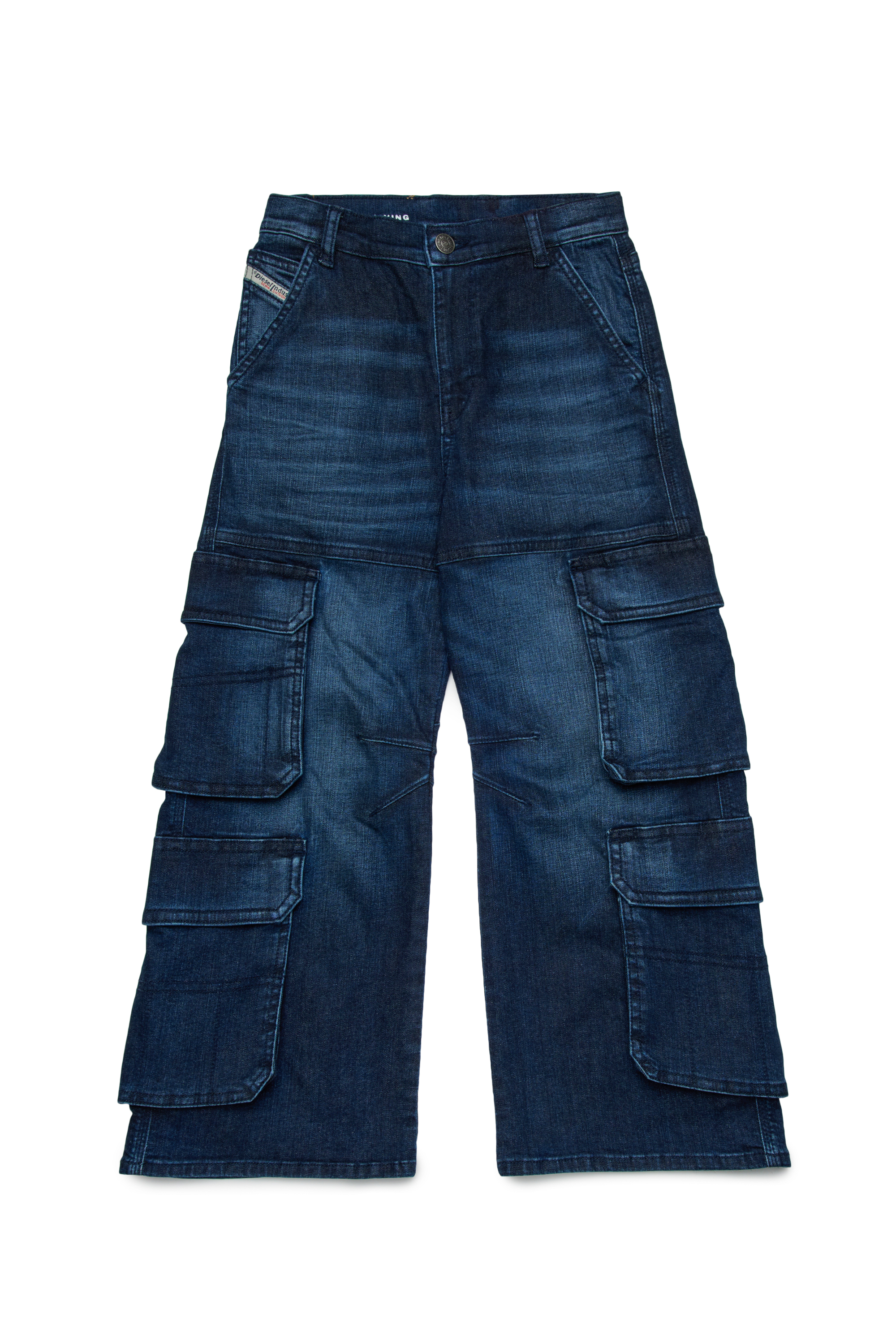 Jean Large Pour Fille NAME IT - Coupe Wide Leg Décontractée, Automne/hiver - Matière Souple Coton Et Polyester Recyclé