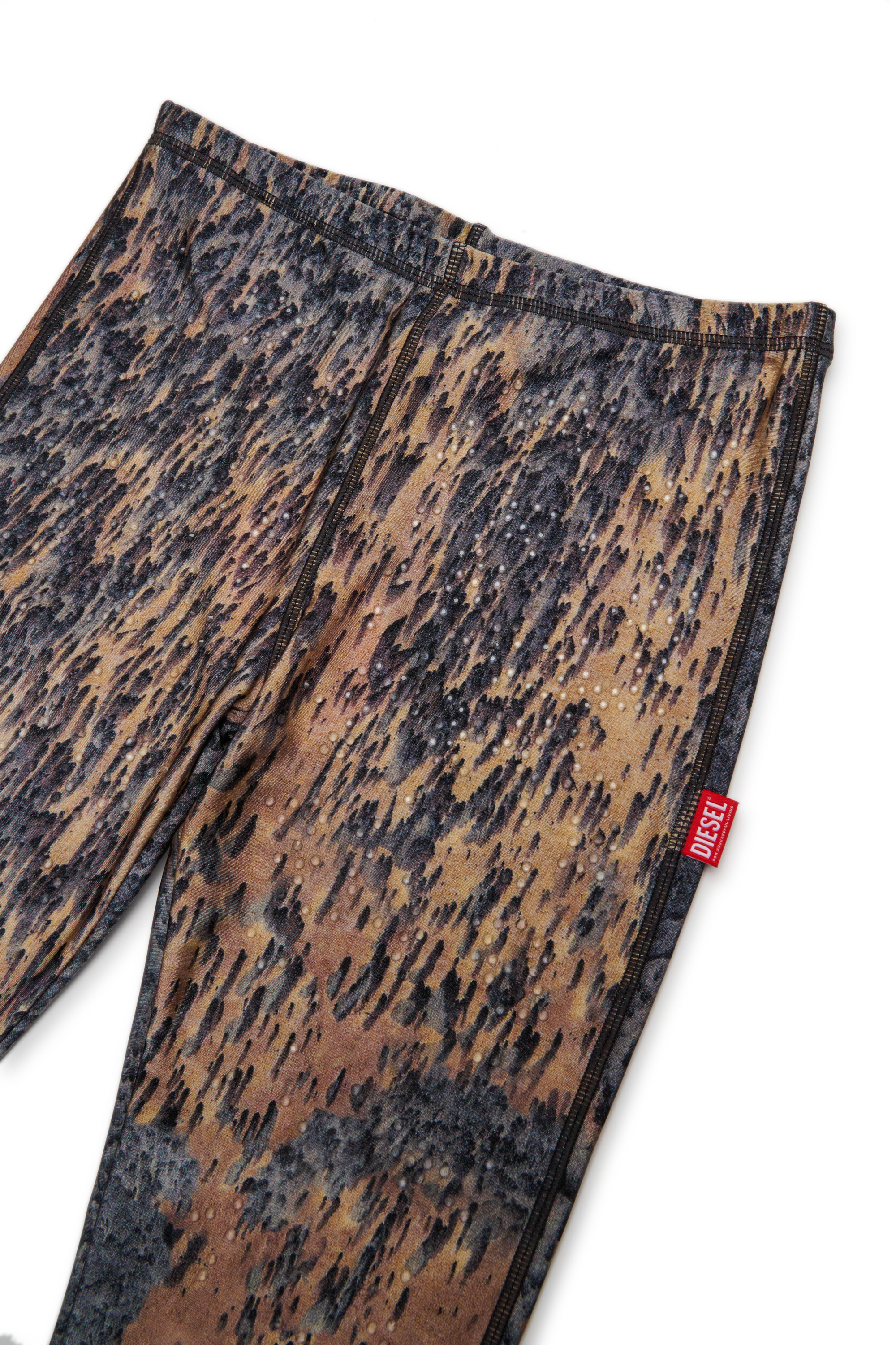 Diesel - PAZELA, Pantalons en nylon avec imprimé graphique Femme in Polychrome - 3