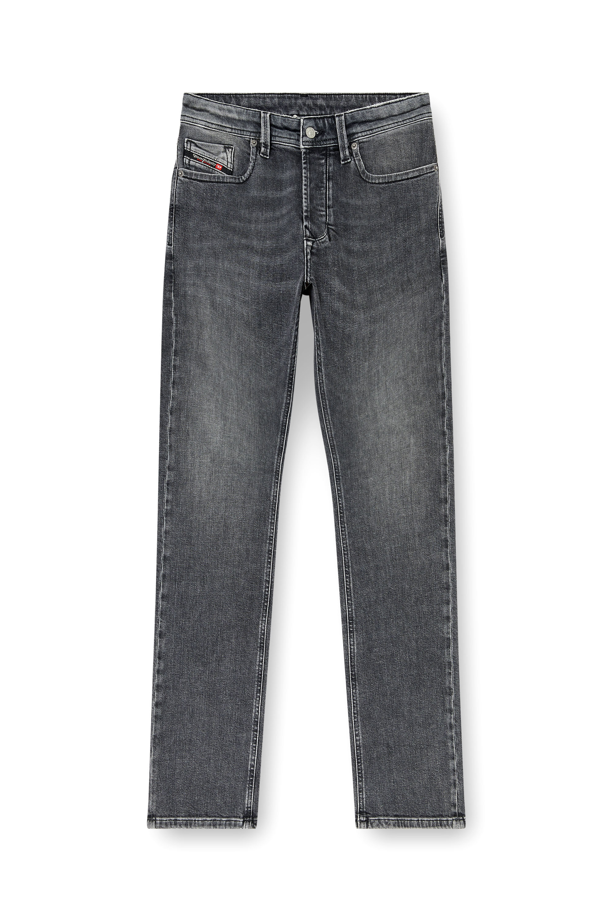 Diesel - Regular Jeans 1985 Larkee 0HDBD Homme, Noir/Gris fonc&eacute; - Image 3