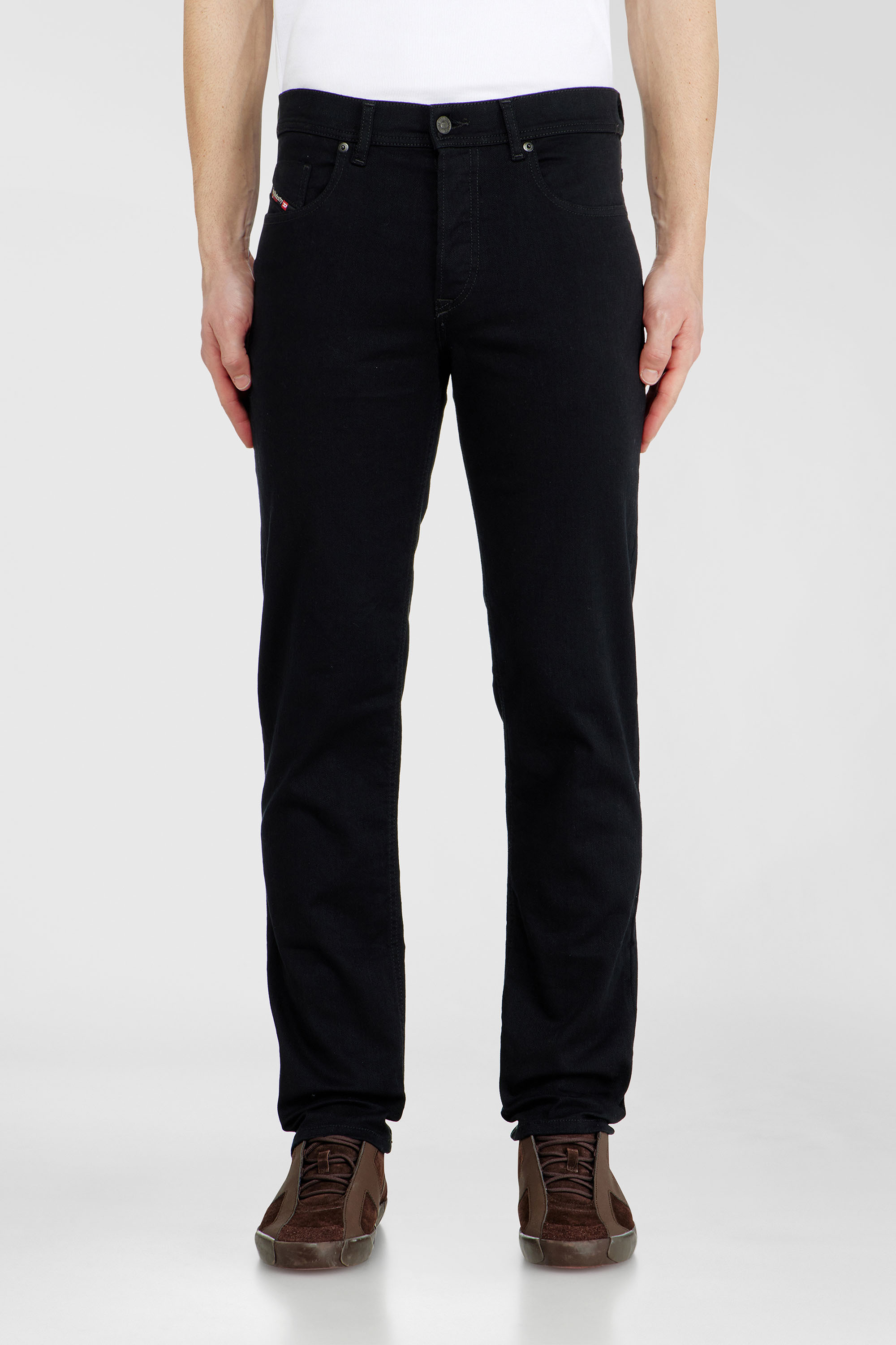 Diesel - Regular Jeans 2023 D-Finitive 069YP Homme, Noir/Gris fonc&eacute; - Image 1
