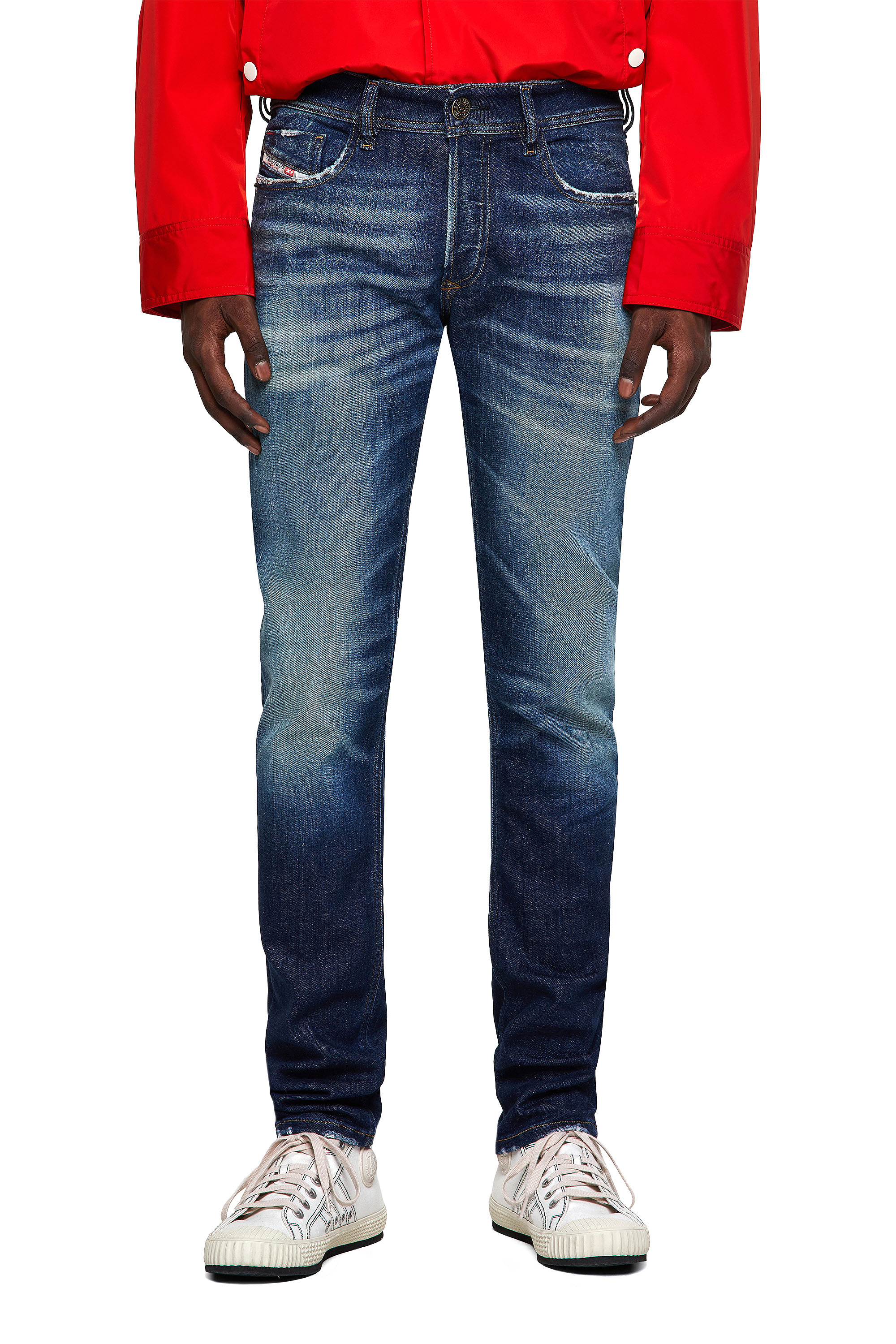Sleenker 09A27, Bleu Foncé - Jeans