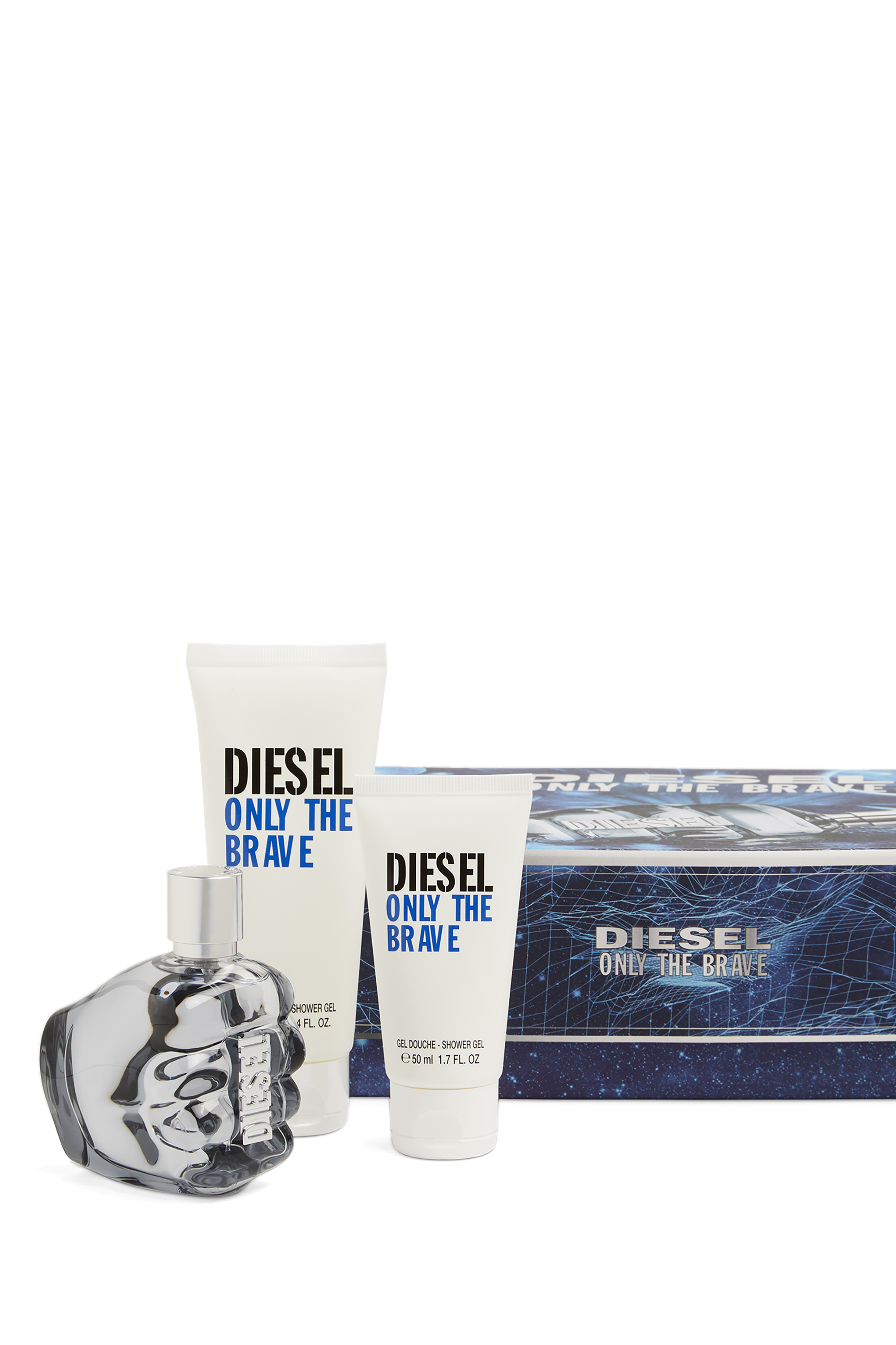 Diesel - ONLY THE BRAVE 75ML GIFT SET, Coffret cadeau ONLY THE BRAVE Homme in Bleu - 1