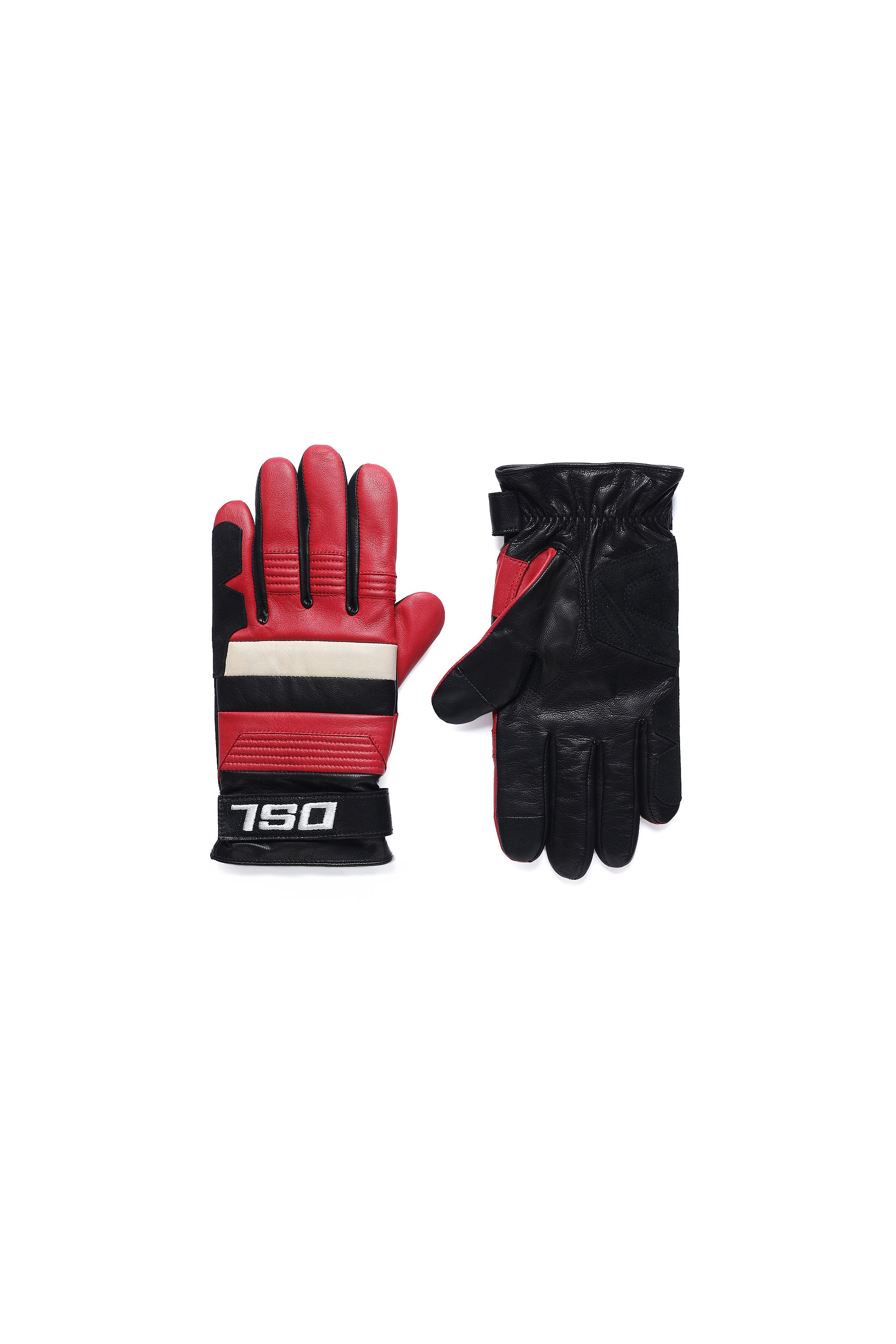 G-RACE, Noir/Rouge - Gants
