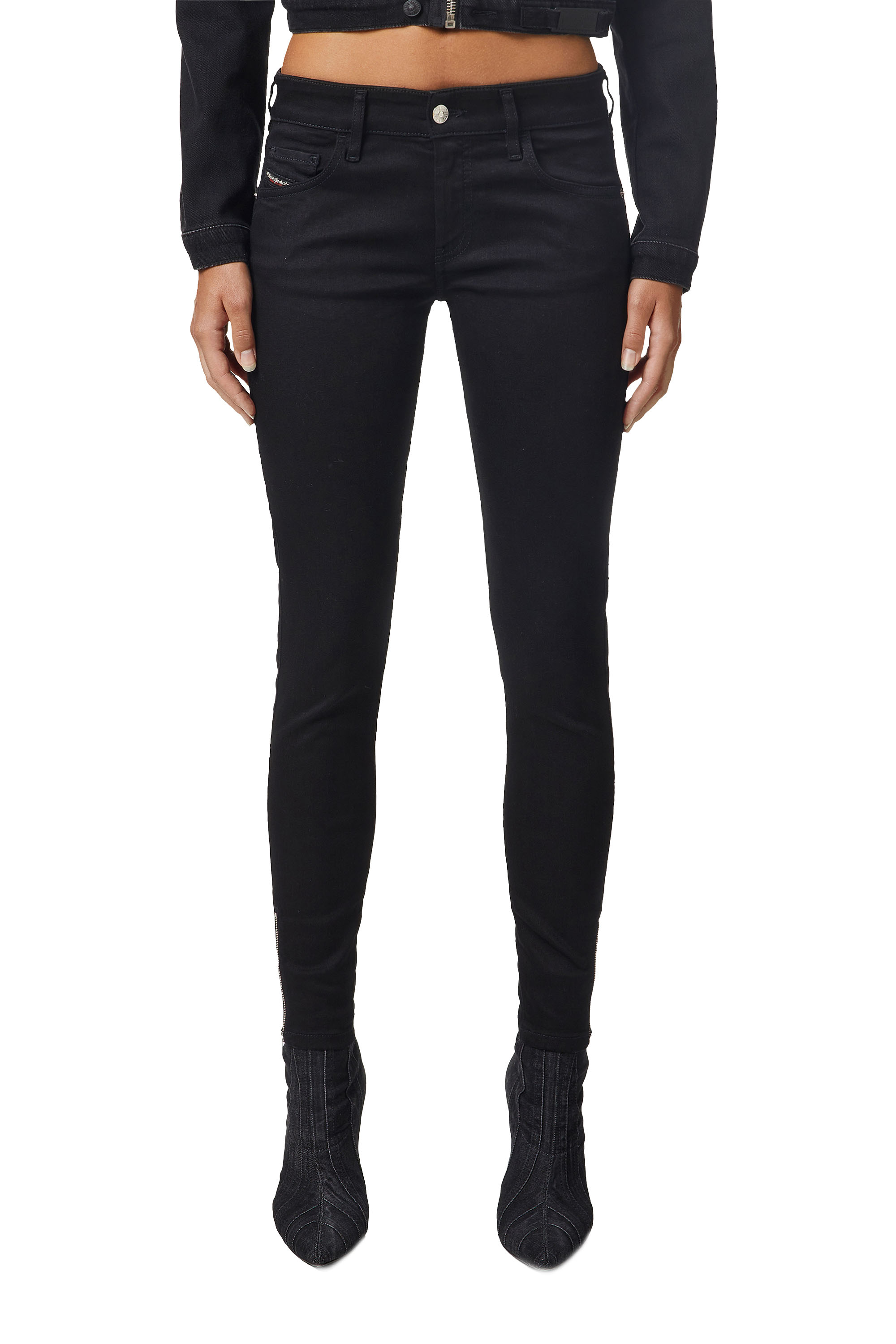 Slandy Low 069EF, Noir/Gris foncé - Jeans