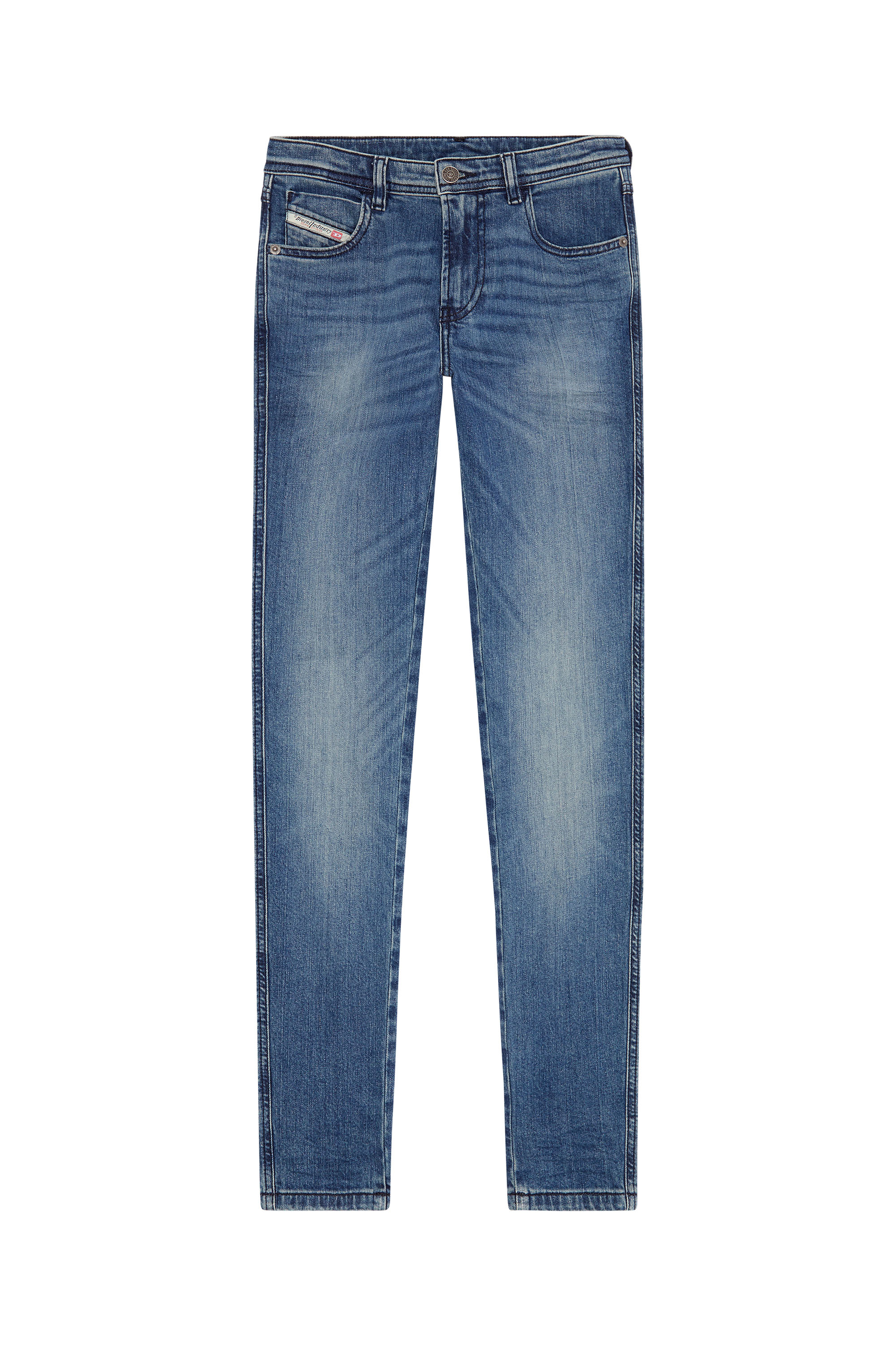 Diesel - 2015 Babhila 0LICM Skinny Jeans, Bleu moyen - Image 5