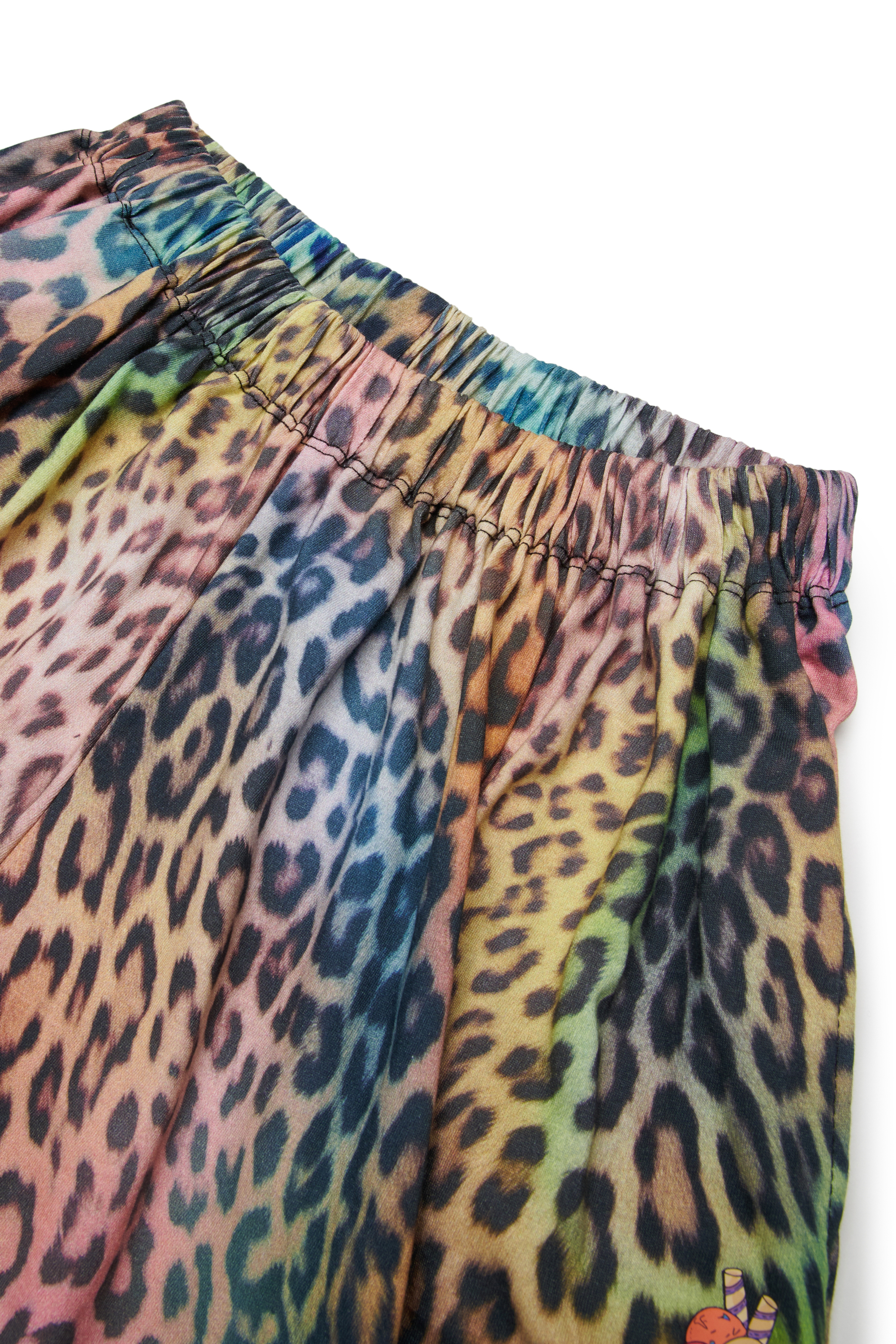 Diesel - MPLILY, Short en coton &agrave; imprim&eacute; animal multicolore Femme in Polychrome - 3