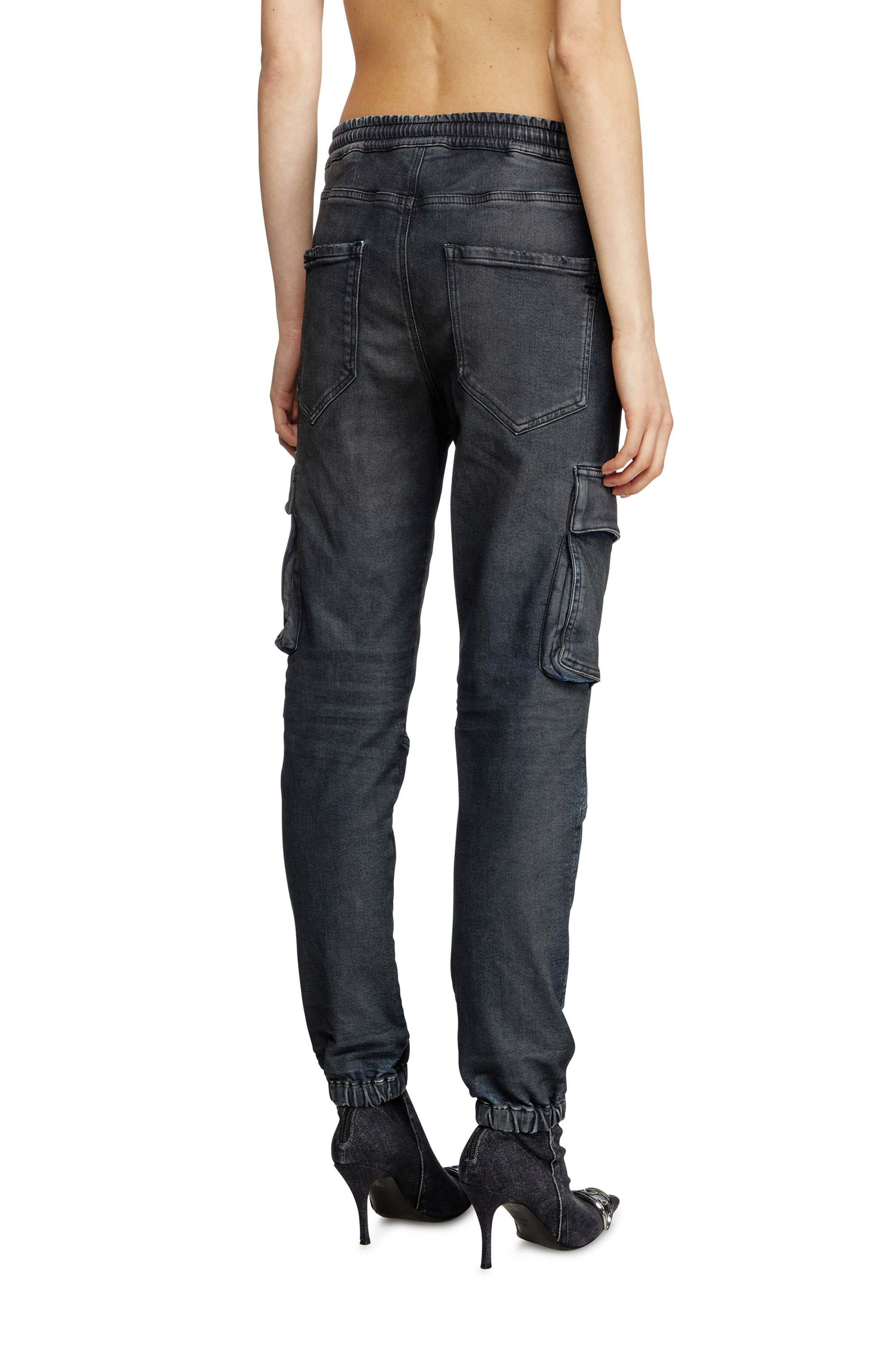 Diesel - Regular 2051 D-Ursy Joggjeans® 09L13 Femme, Bleu Foncé - Image 4