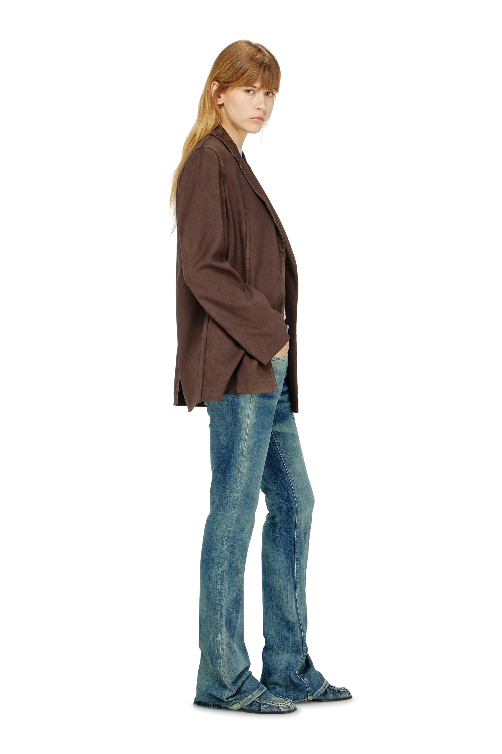 Diesel - Bootcut Jeans 1969 D-Ebbey 09P41 Femme, Bleu moyen - Image 2