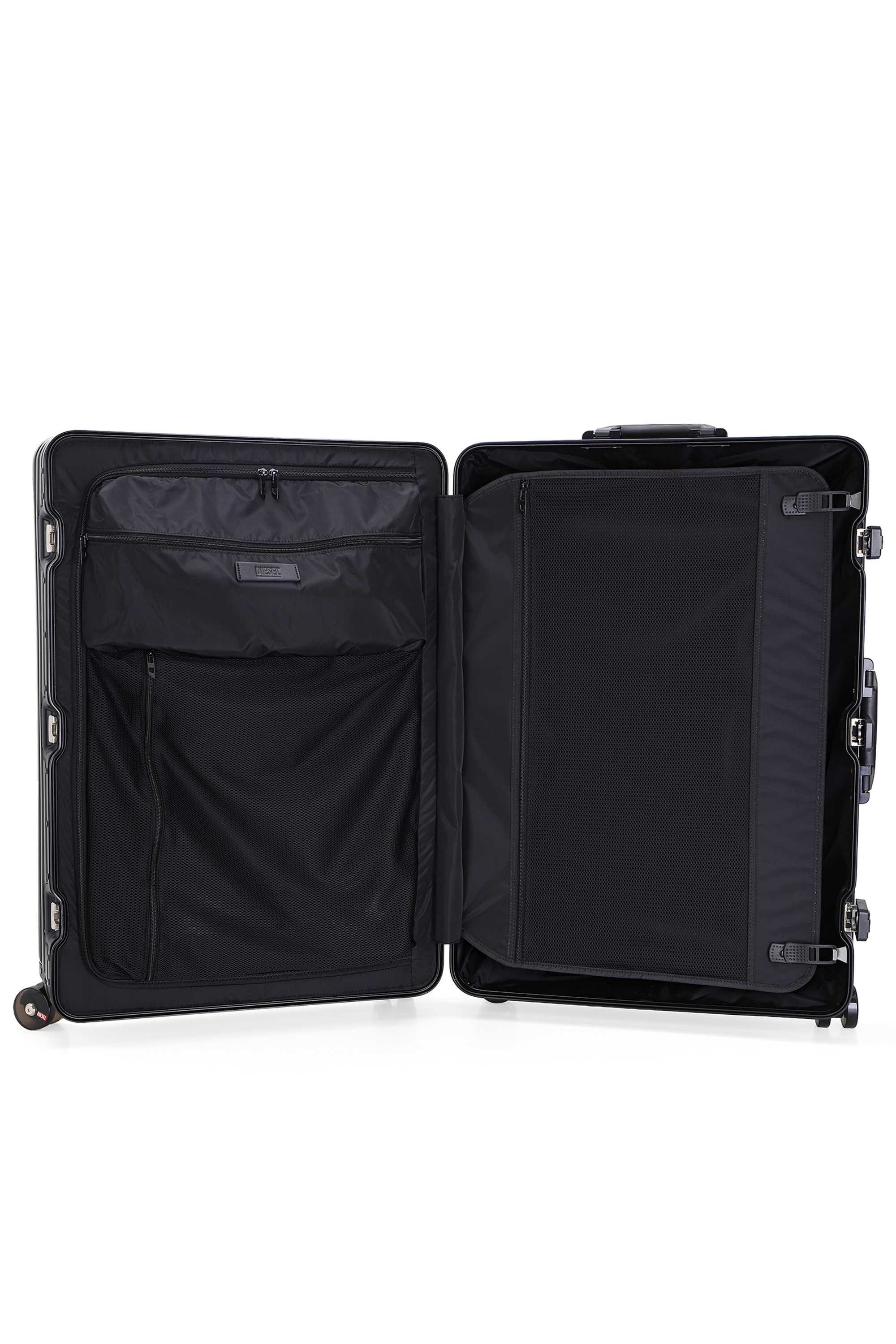 Diesel - DIESEL ALUMINUM TROLLEY- DSL002, Valise en aluminium taille L Mixte in Noir - 3