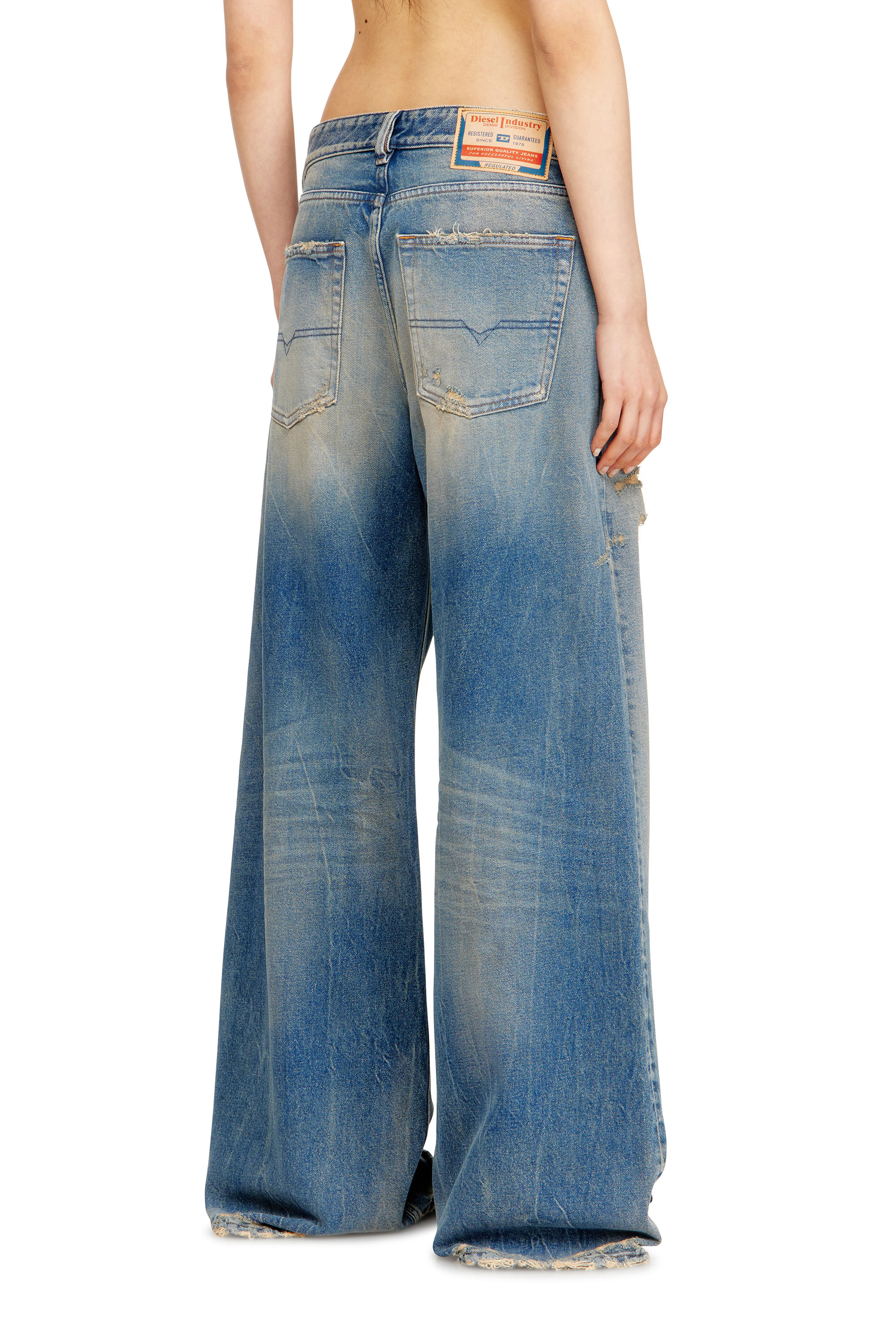 Diesel - Relaxed Jeans 1996 D-Sire 09N29 Mixte, Bleu moyen - Image 3