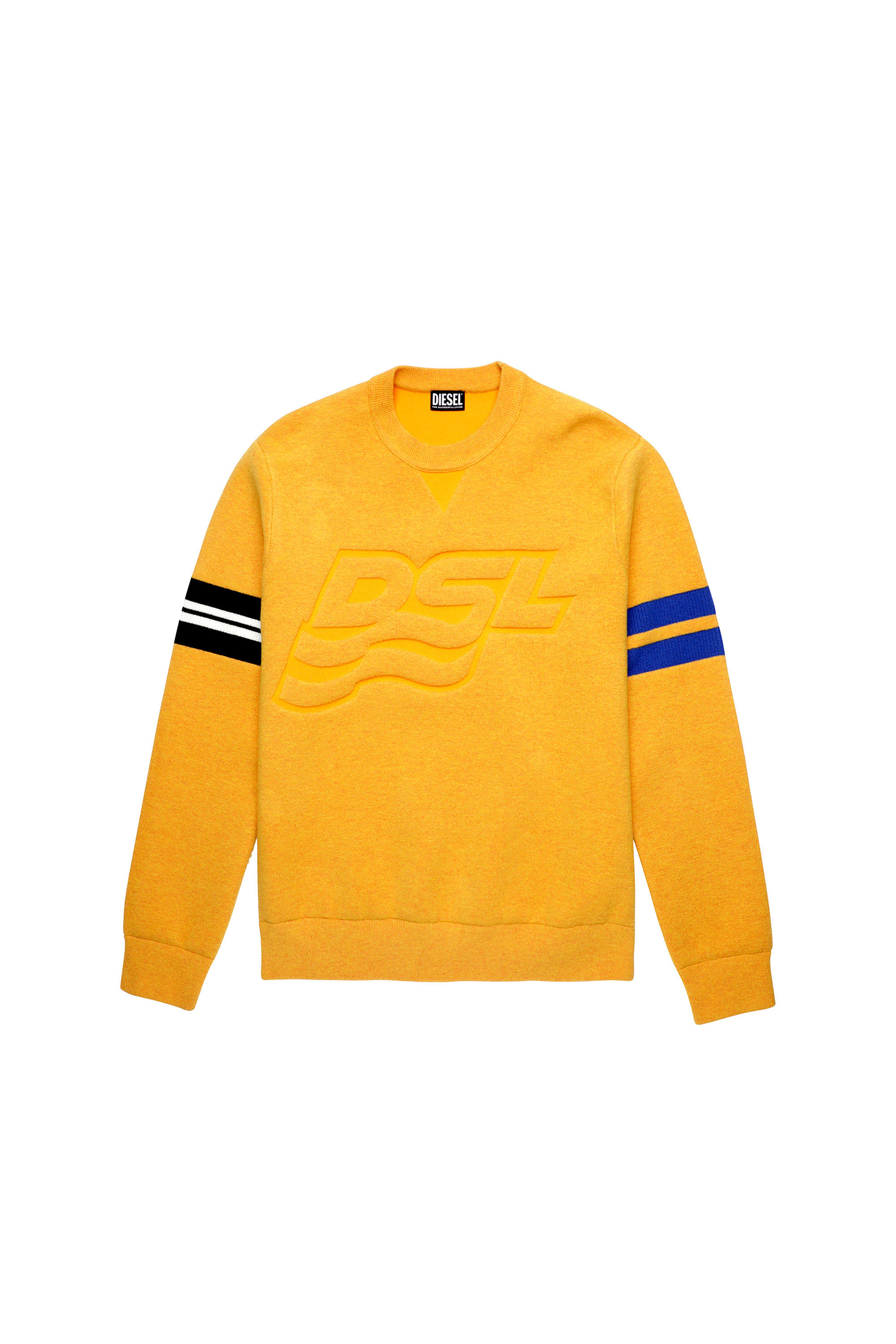 K-HOUSTON, Orange - Pull Maille