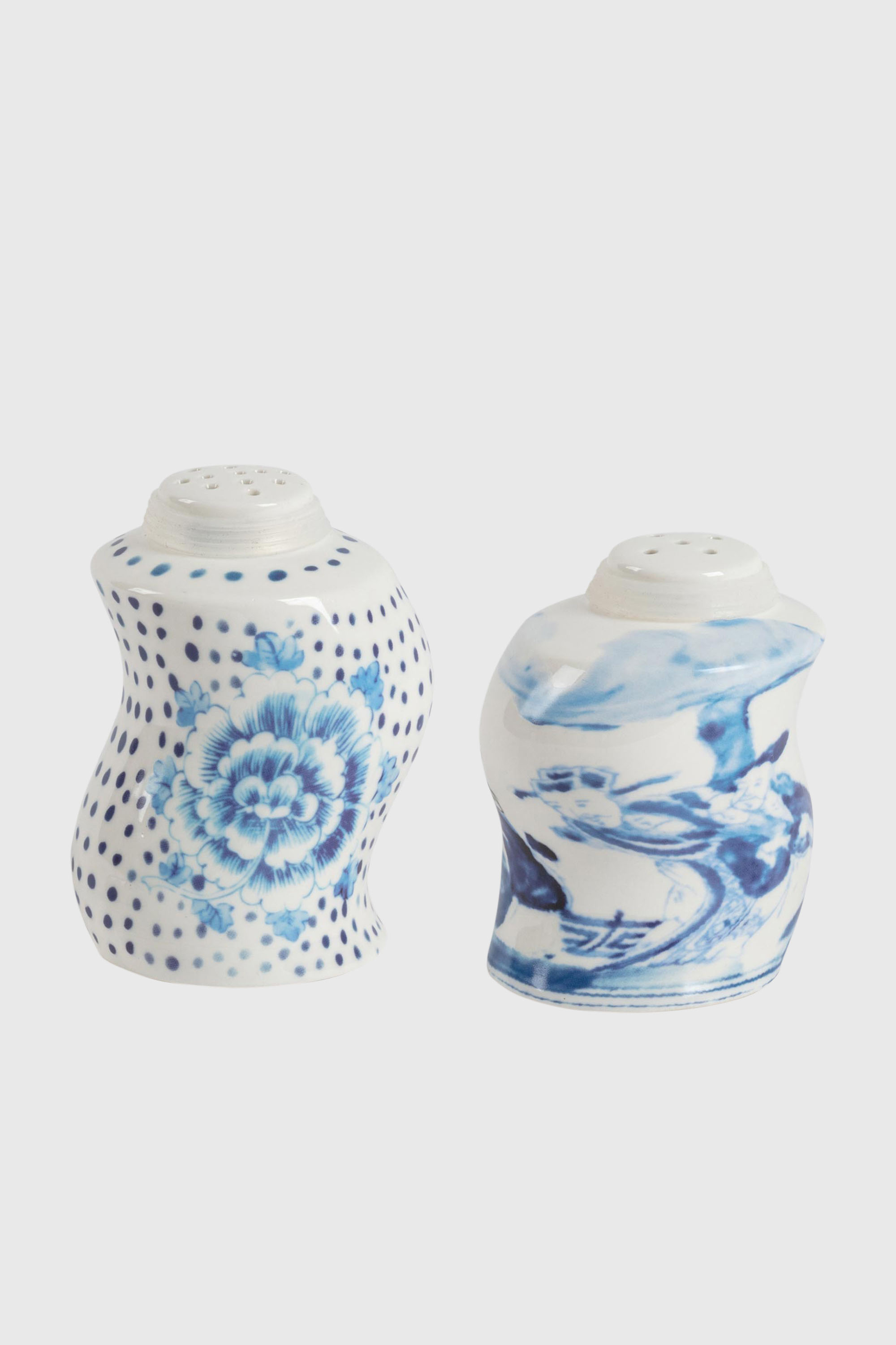 Diesel - 11289 PORCELAIN SPICES SHAKER SET "CLASS, Set de pots &agrave; &eacute;pices en porcelaine Mixte in Polychrome - 3