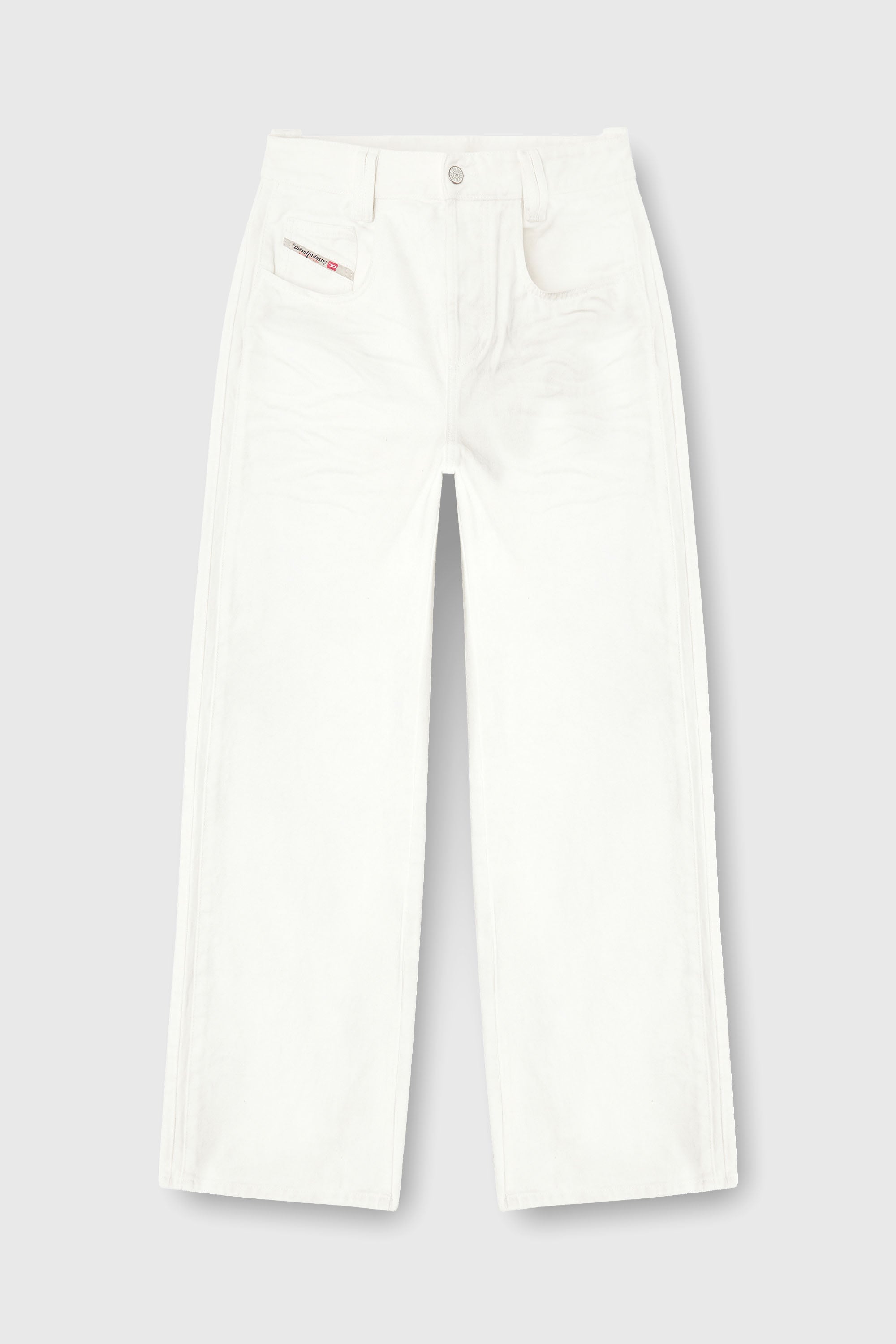 Diesel - Unisex's Relaxed Jeans 1982 D-Hakou 007GG, White - 2