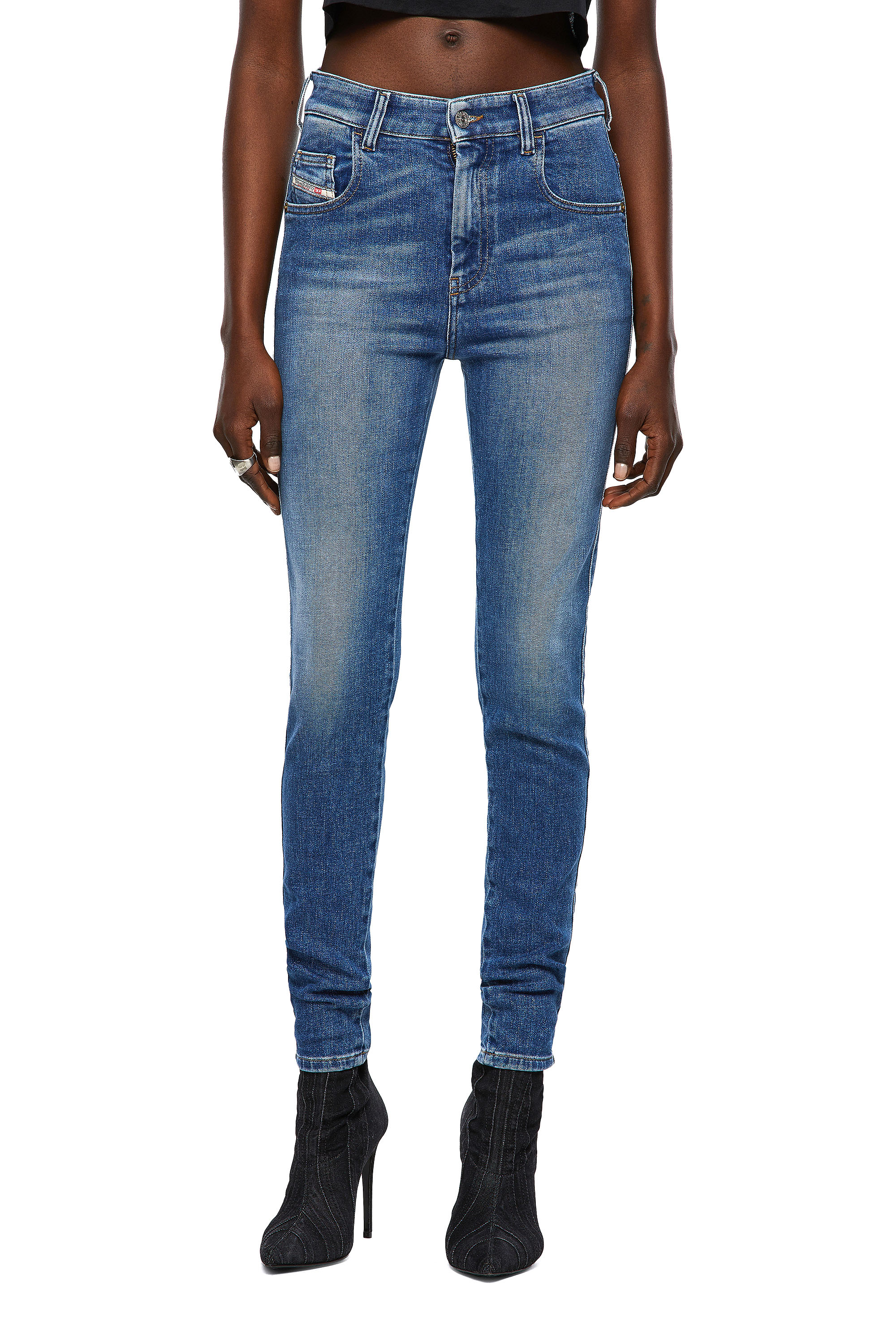Slandy High 009QS, Bleu Clair - Jeans