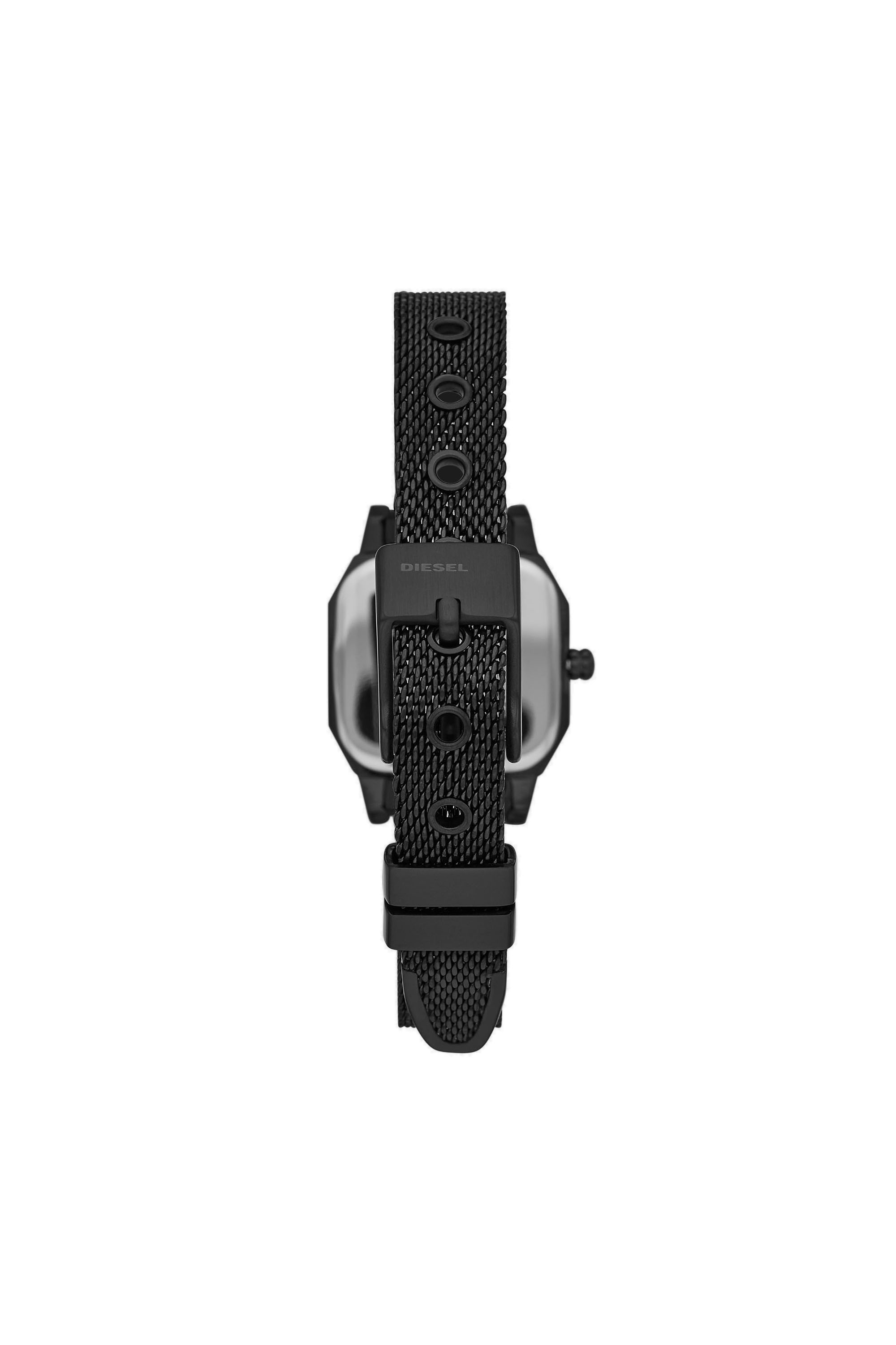 Diesel - DZ5594, Montre Callie à trois aiguilles en acier inoxydable noir Femme in Noir - 2