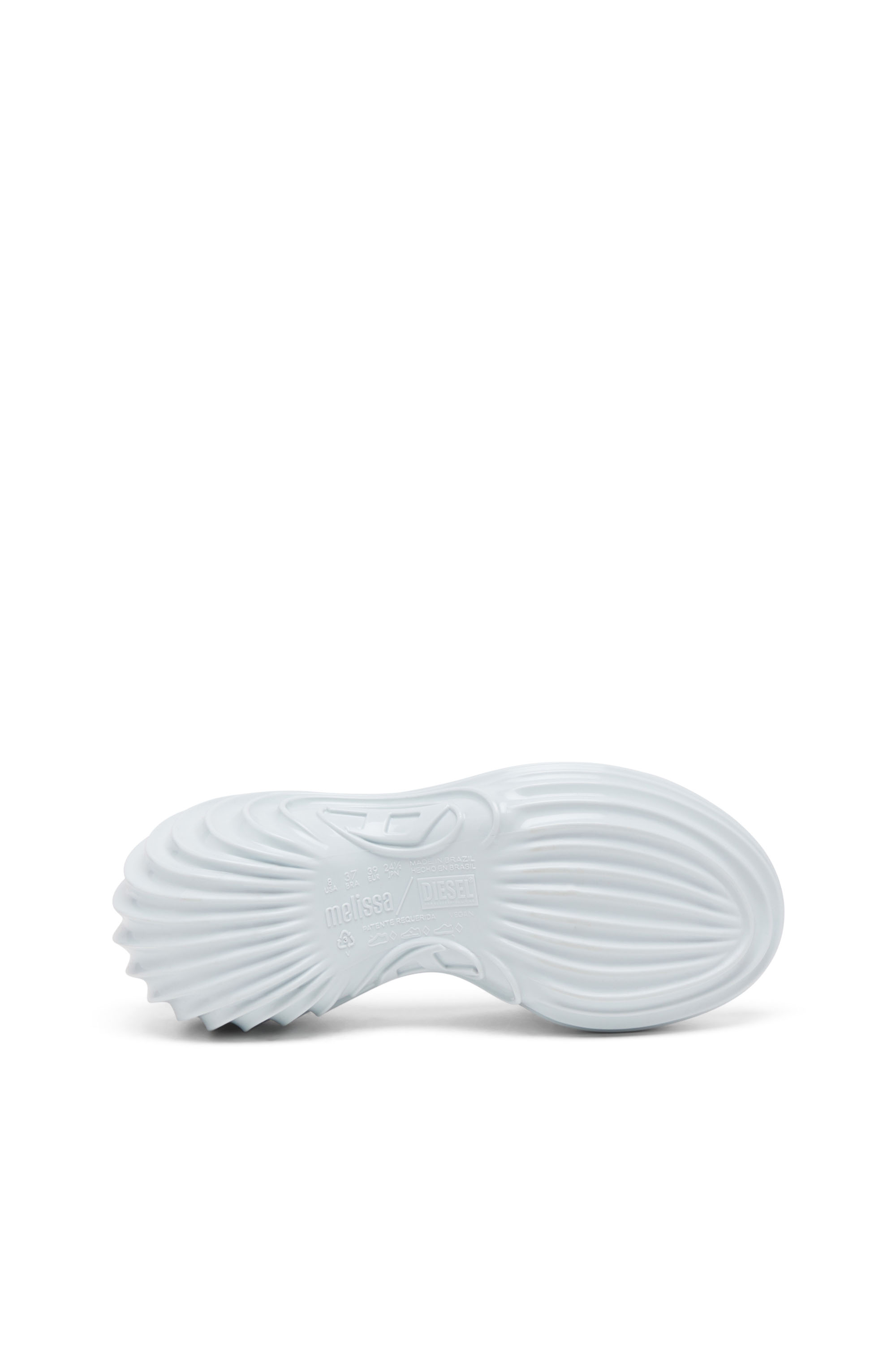 Diesel - MELISSA QUANTUM PLATFORM, Mule &agrave; plateforme en Melflex&reg; Femme in Bleu - 5