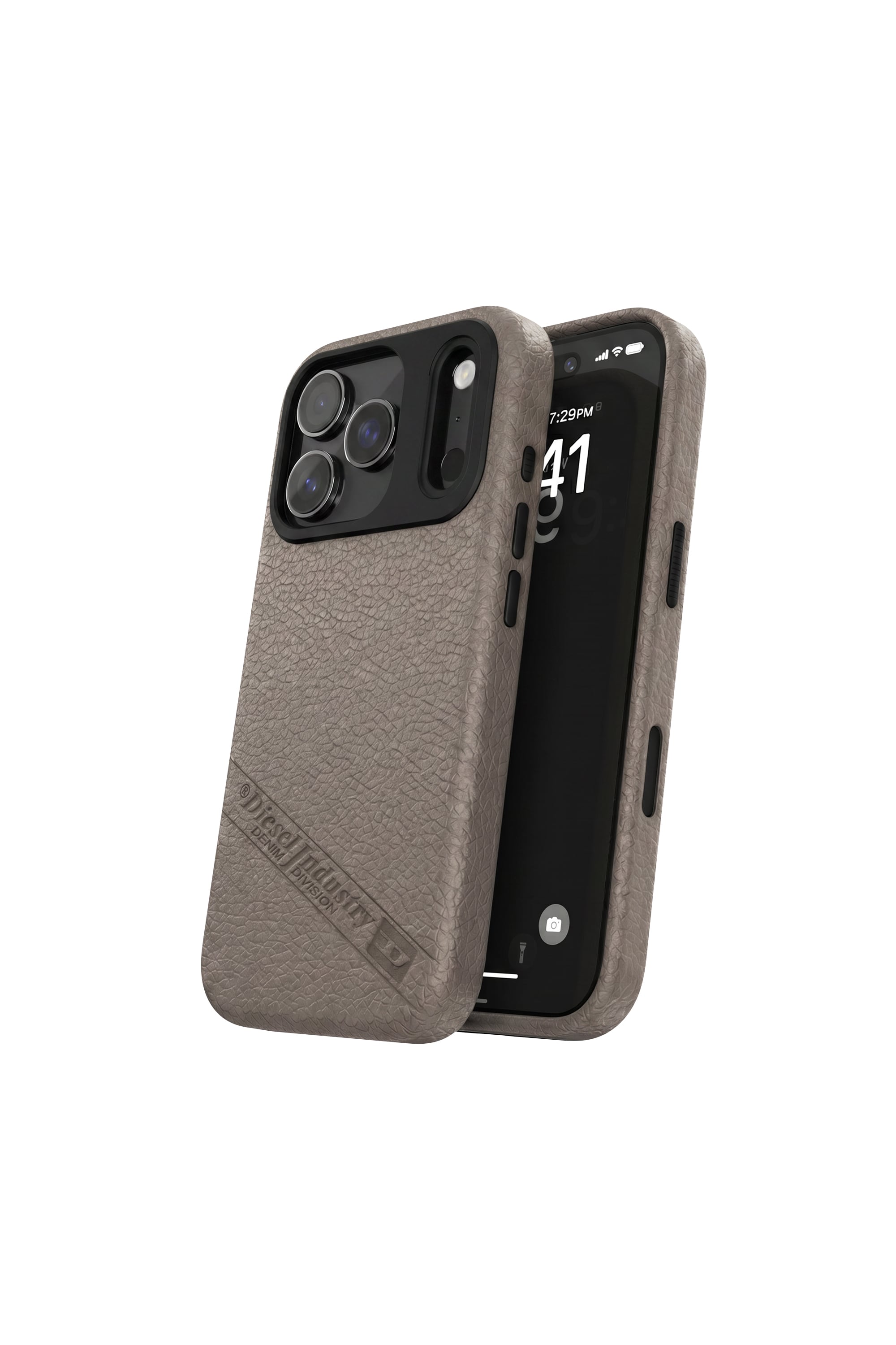 Diesel - 60644 MOULDED CASE, Coque Flag D avec MagSafe pour iPhone 17 Pro Mixte in Beige - 3