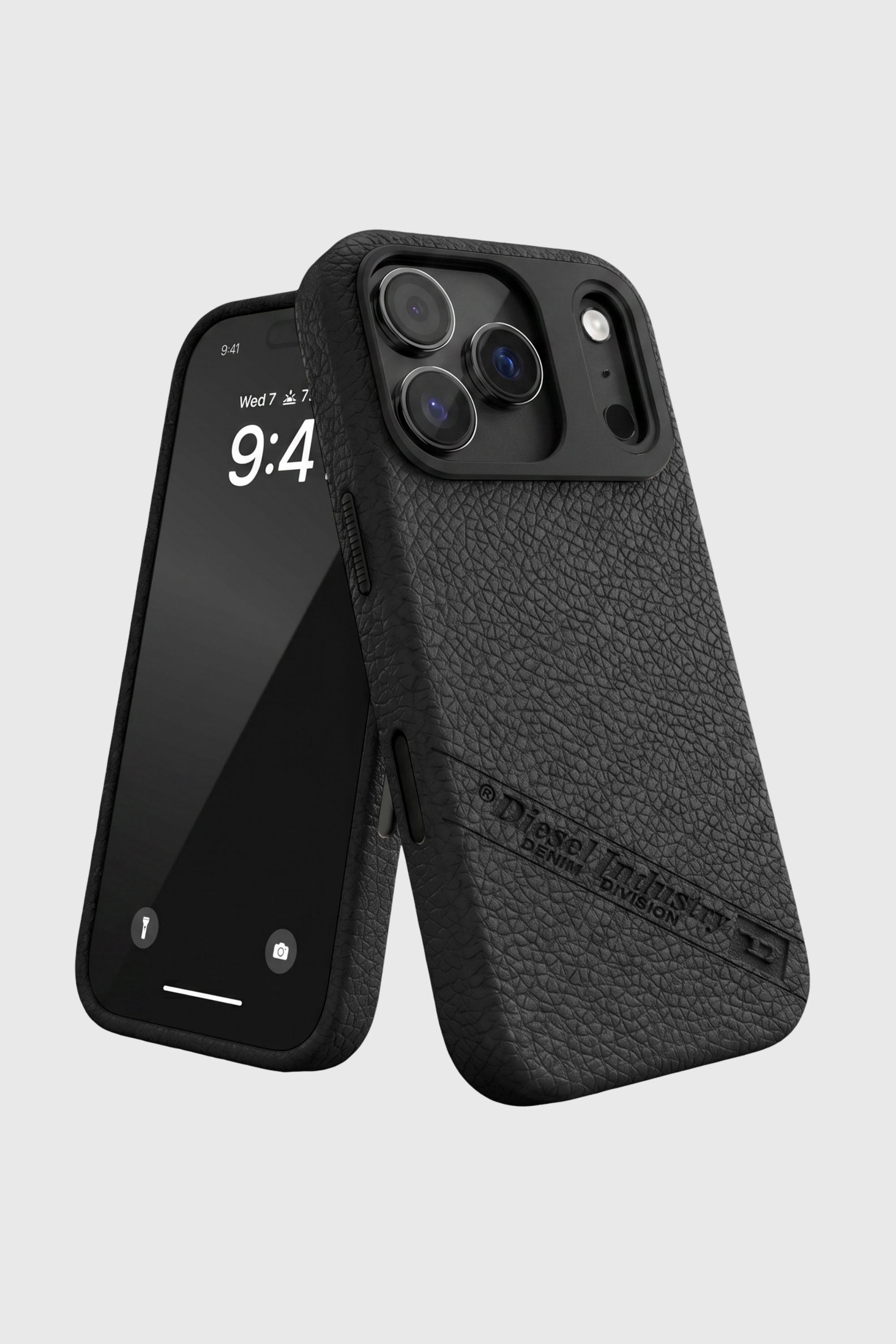 Diesel - 60641 MOULDED CASE, Coque Flag D avec MagSafe pour iPhone 17 Pro Mixte in Noir - 6