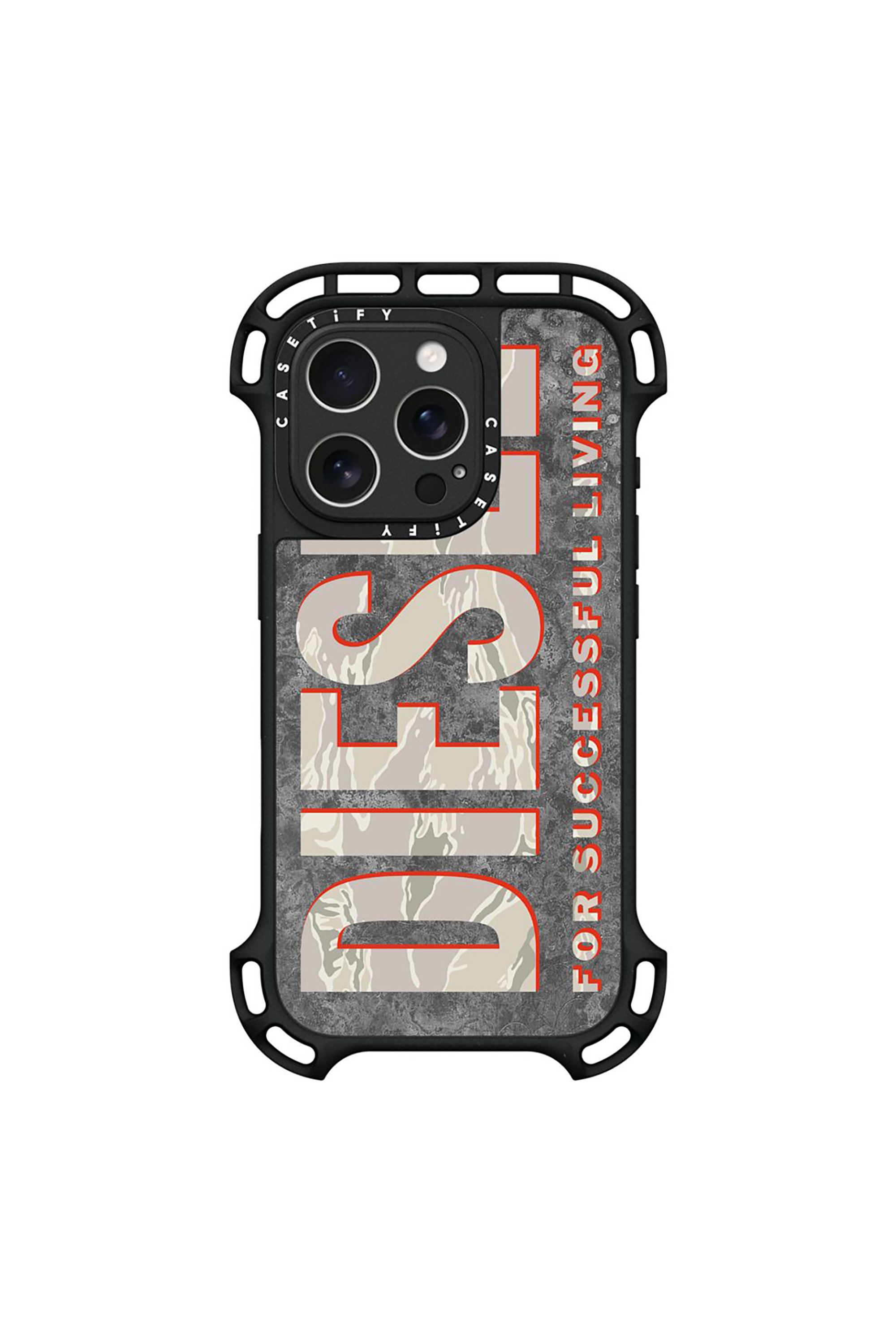 Diesel - 60290 CASETIFY MOULDED CASE, Coque Camouflage iPhone 16 Pro Mixte in Polychrome - 1