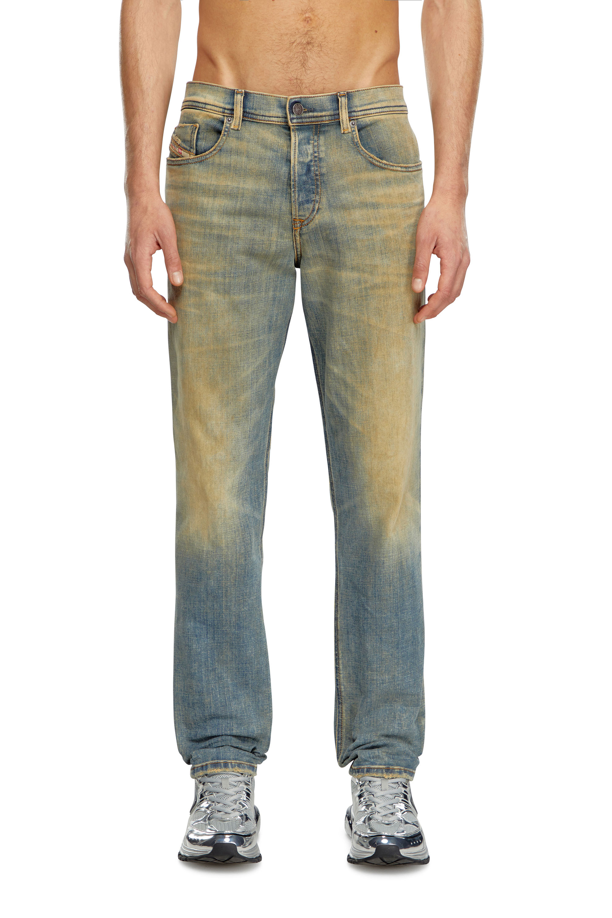 Diesel - Tapered Jeans 2023 D-Finitive 09J51, Bleu moyen - Image 1