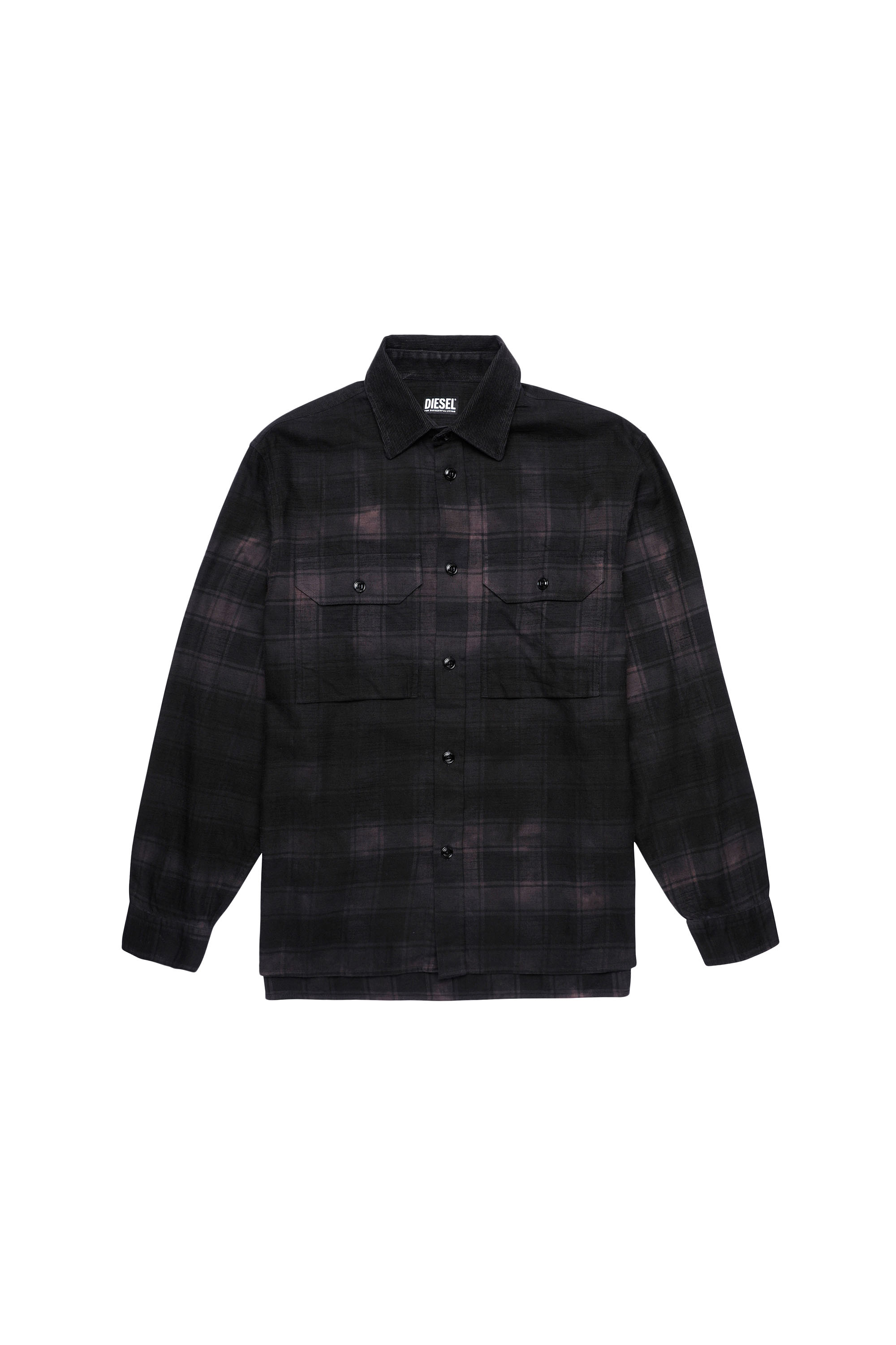 S-JESS-DIP, Noir/Violet - Chemises