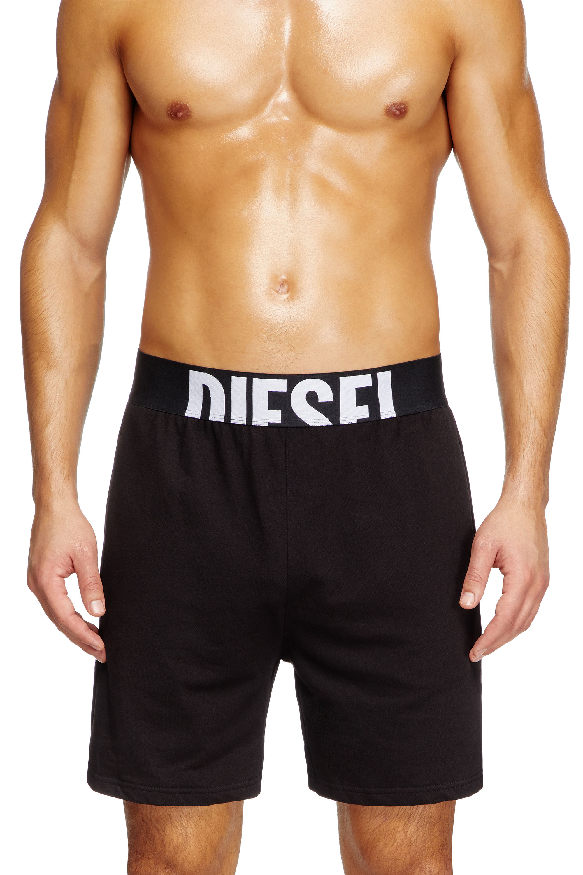 Diesel - DYLAN-D-POP, Short de pyjama Homme in Noir - 1