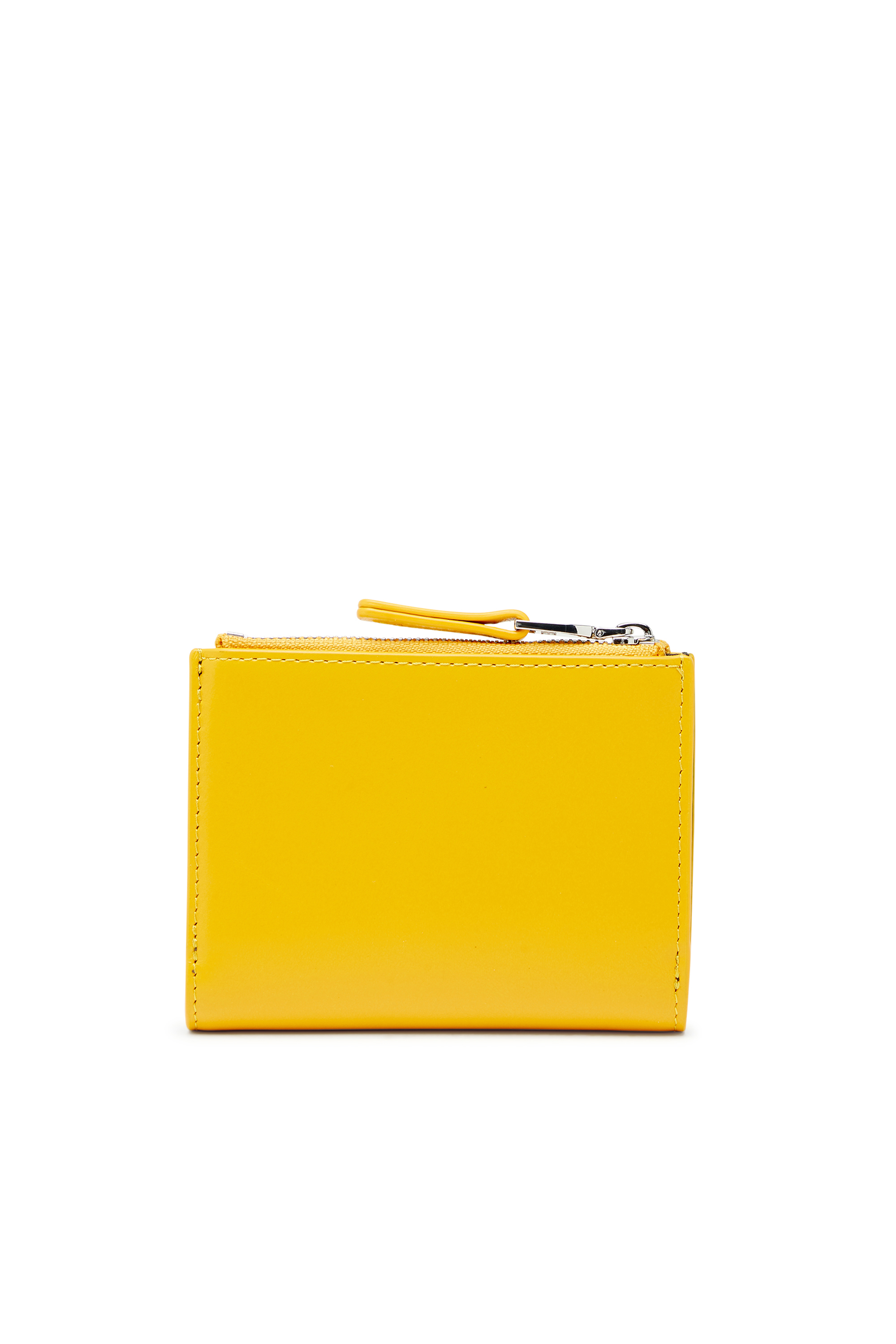 Diesel - 1DR BI-FOLD ZIP II, Petit portefeuille &agrave; rabat en cuir Femme in Jaune - 2