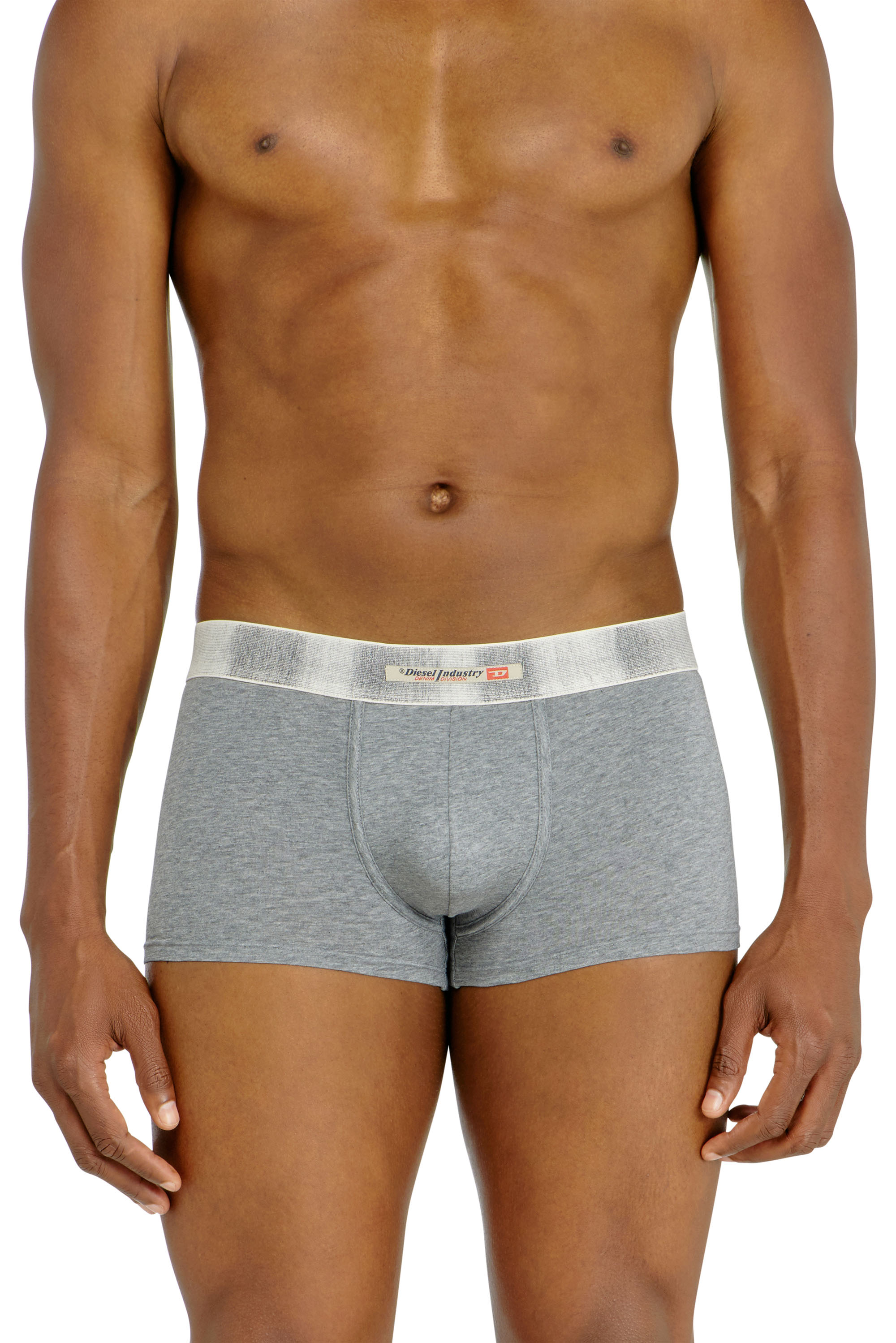 Diesel - DAMIEN-DNM-3PACK, Lot de trois boxers en coton stretch avec ceinture en satin Homme in Polychrome - 2