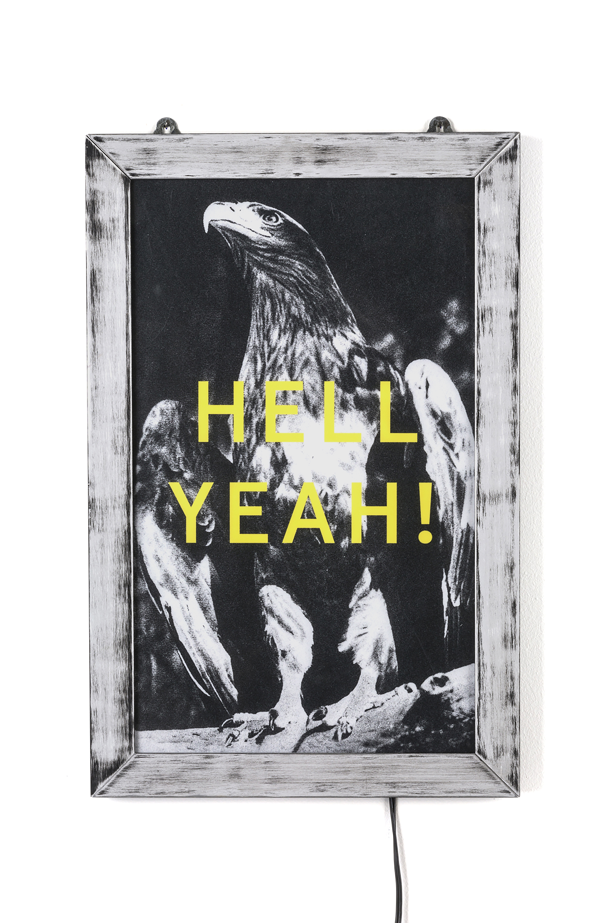 Diesel - 11011 FRAME IT!, Poster "Hell yeah!" Mixte in Gris argenté - 1