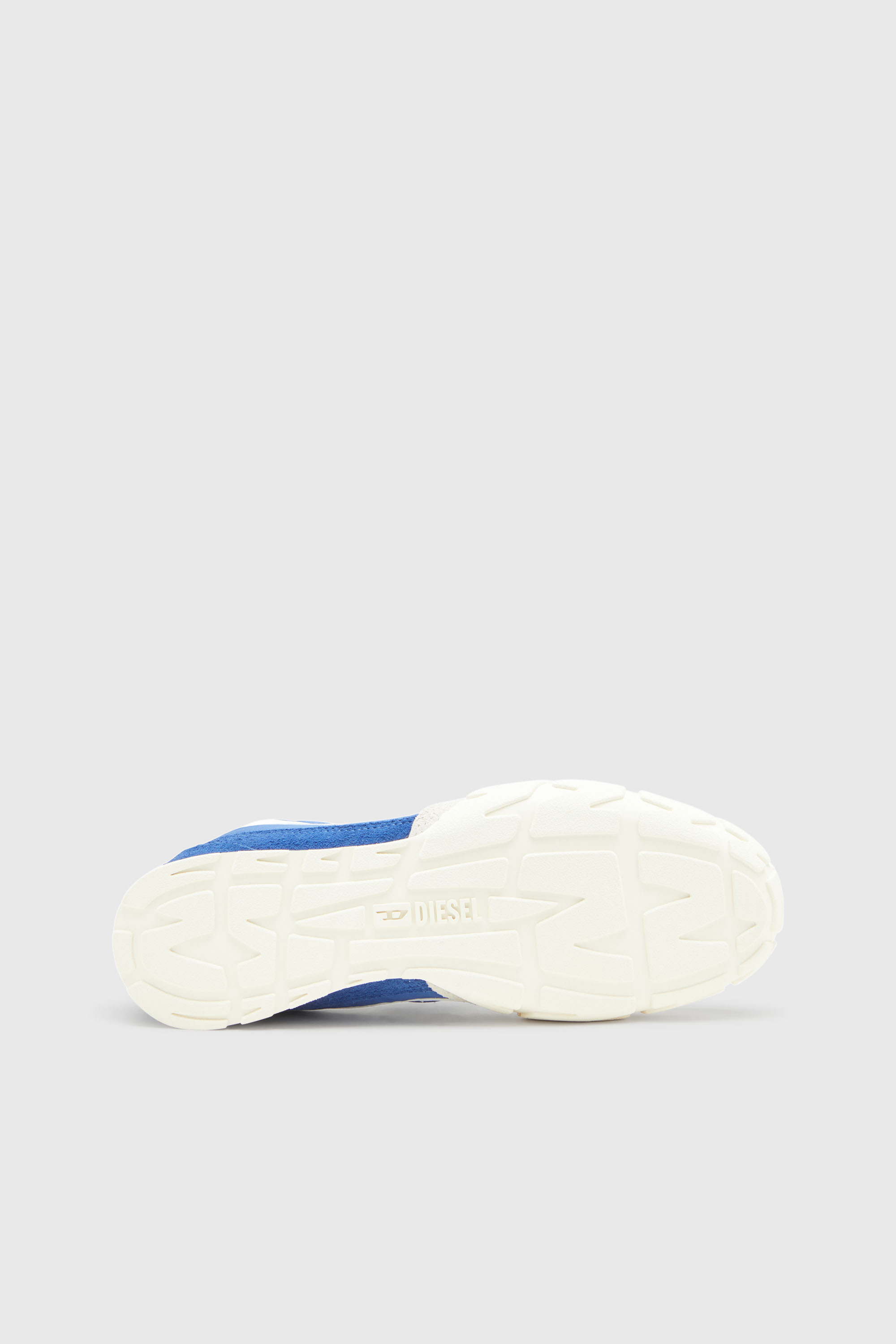 Diesel - S-PAGODHA LOW, Man's S-Pagodha-Sneakers in leather, suede and ripstop in Blue - 5