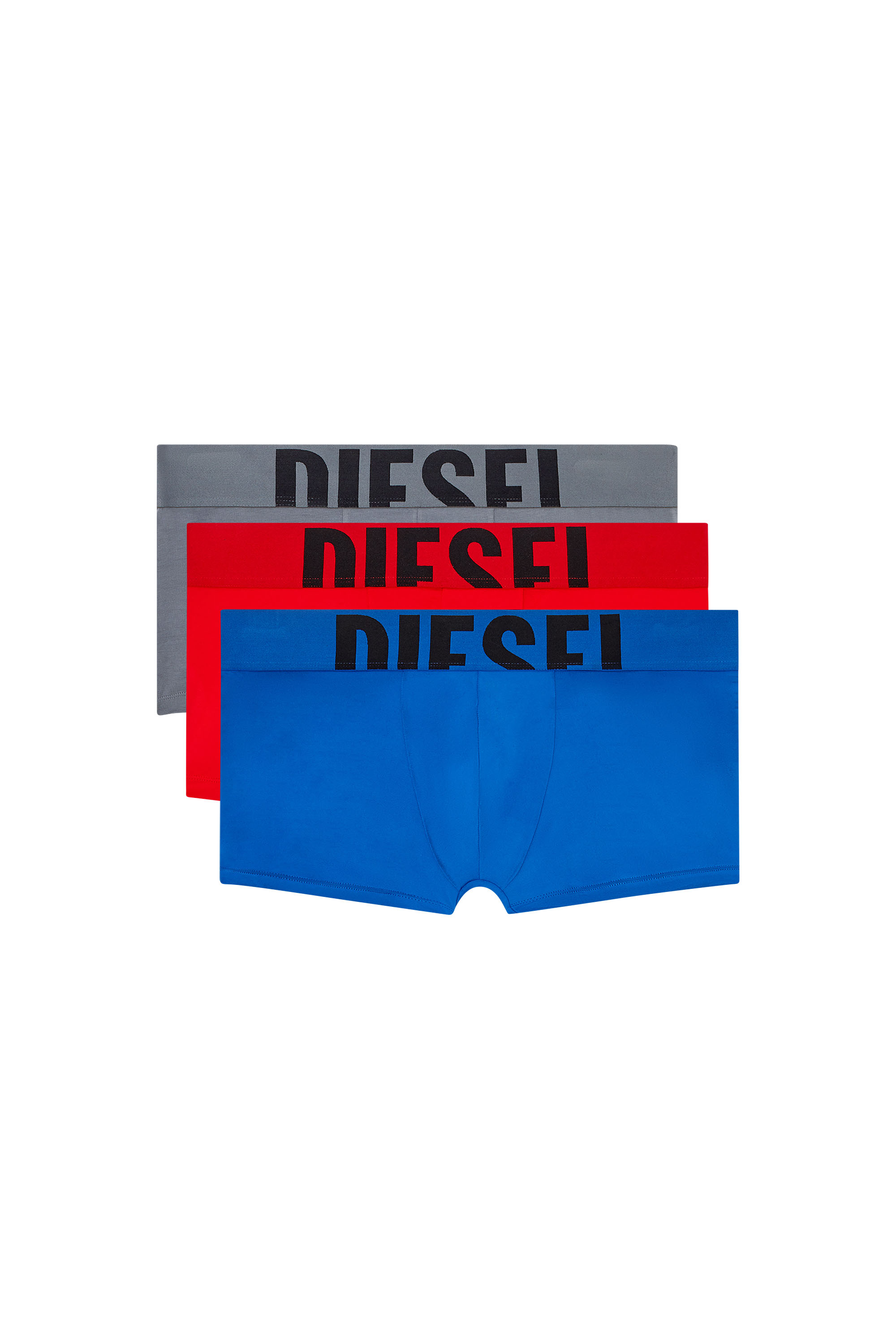 Diesel - UMBX-DAMIENTHREEPACK-5.5EL, Lot de trois boxers en coton stretch Homme in Polychrome - 1
