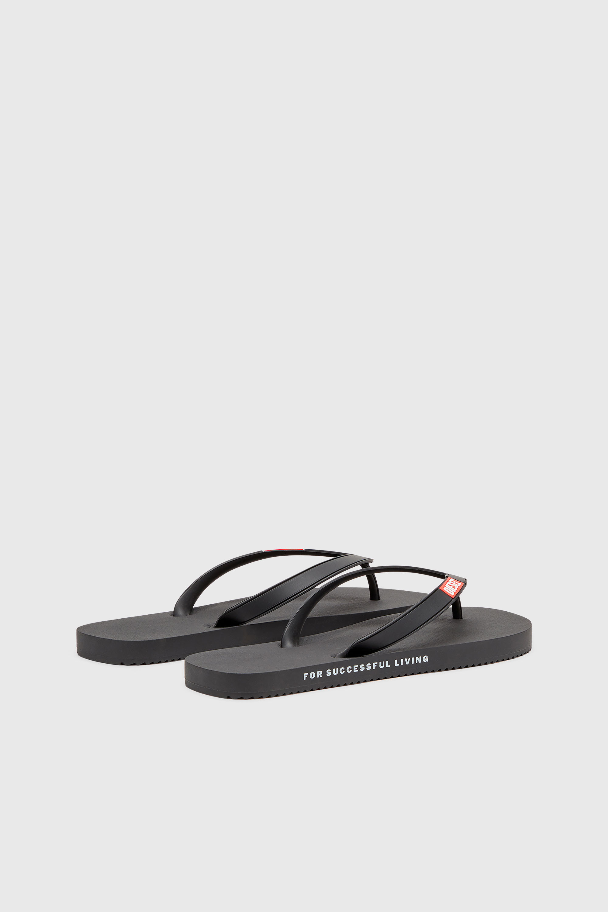 Diesel - SA-RIO, Sa-Rio-Tongs en caoutchouc Homme in Noir - 3