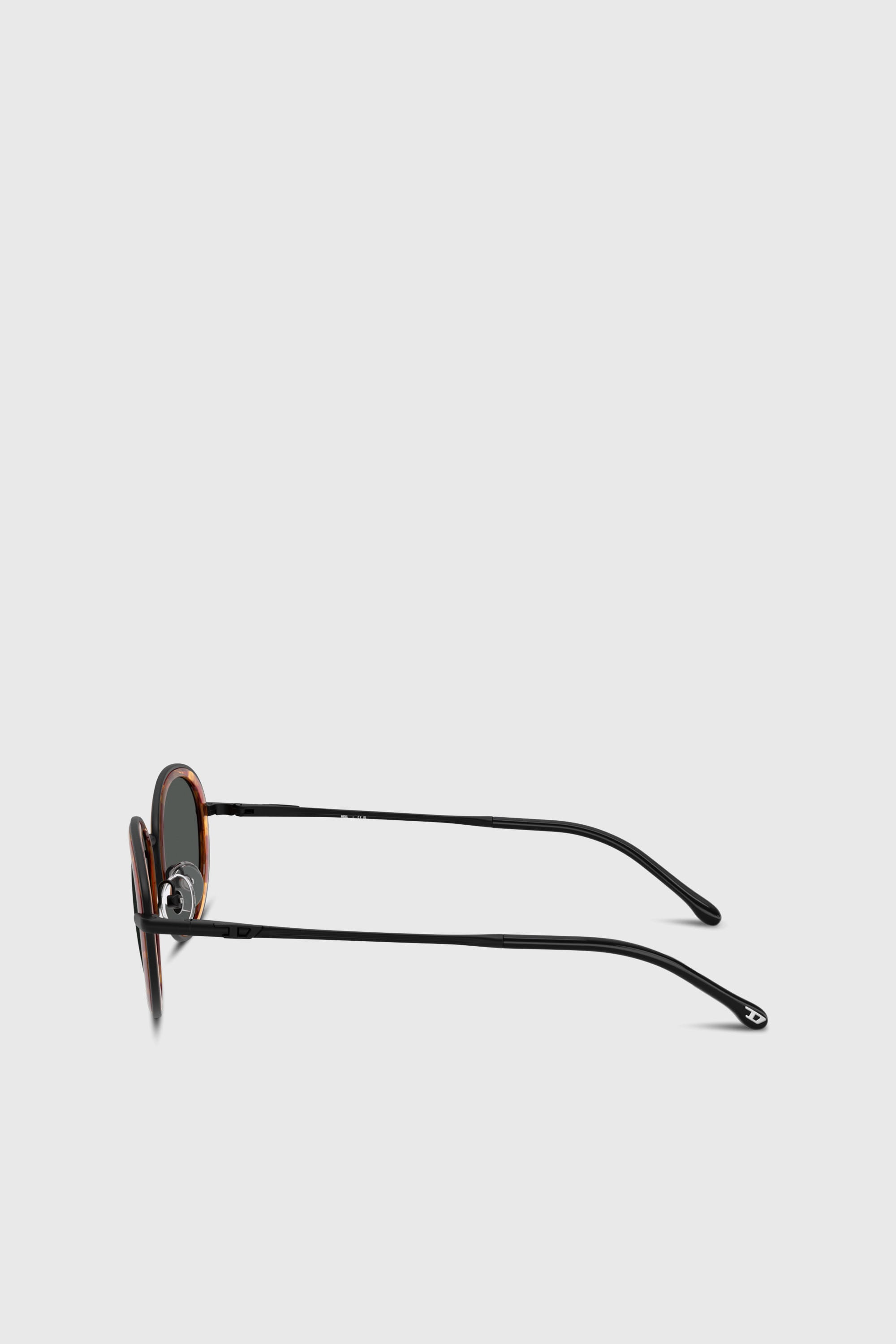 Diesel - 0DL1018, Lunettes de soleil ovales Mixte in Noir - 2