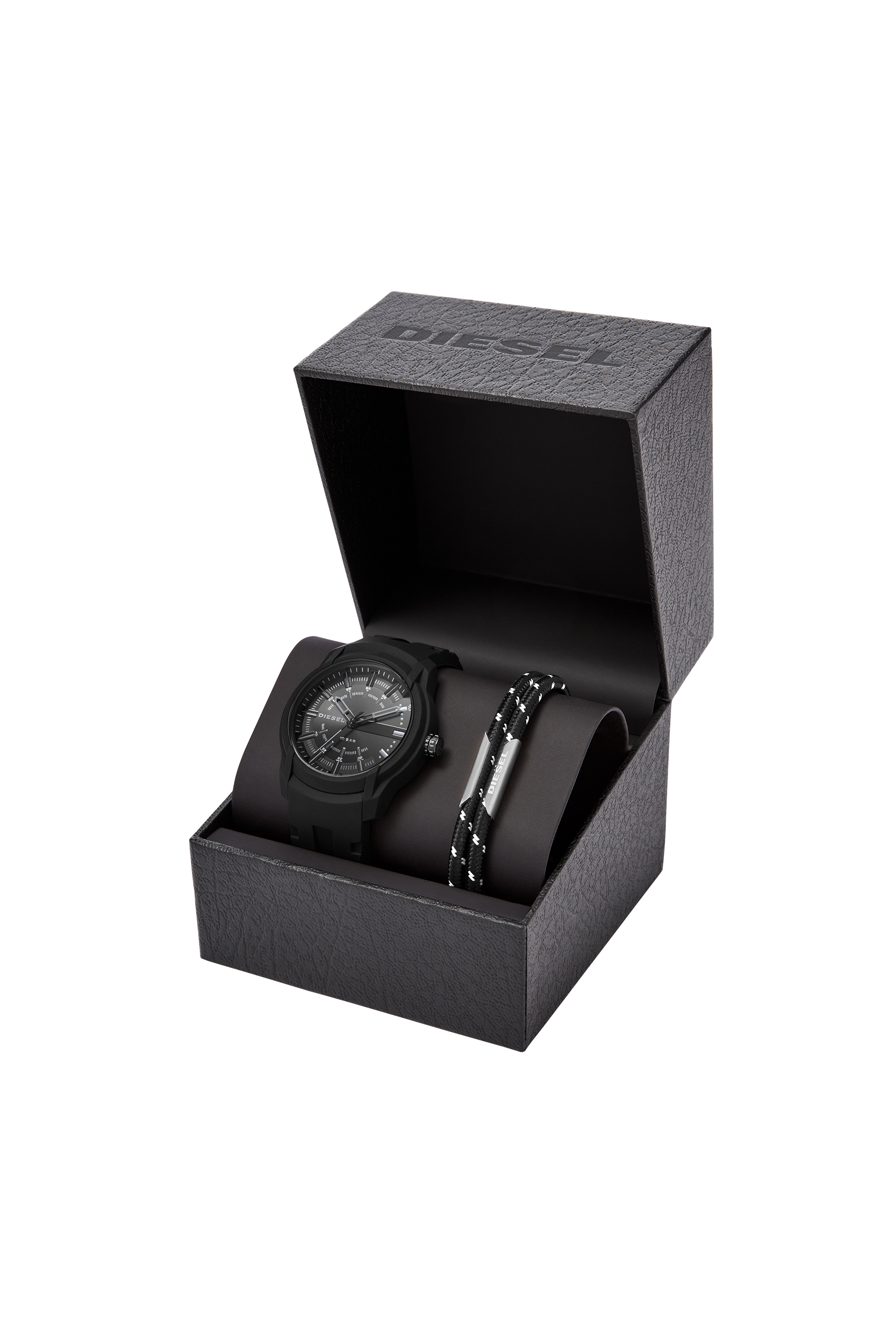 Diesel - DZ1978, Ensemble de montre Armbar et bracelet Homme in Noir - 4