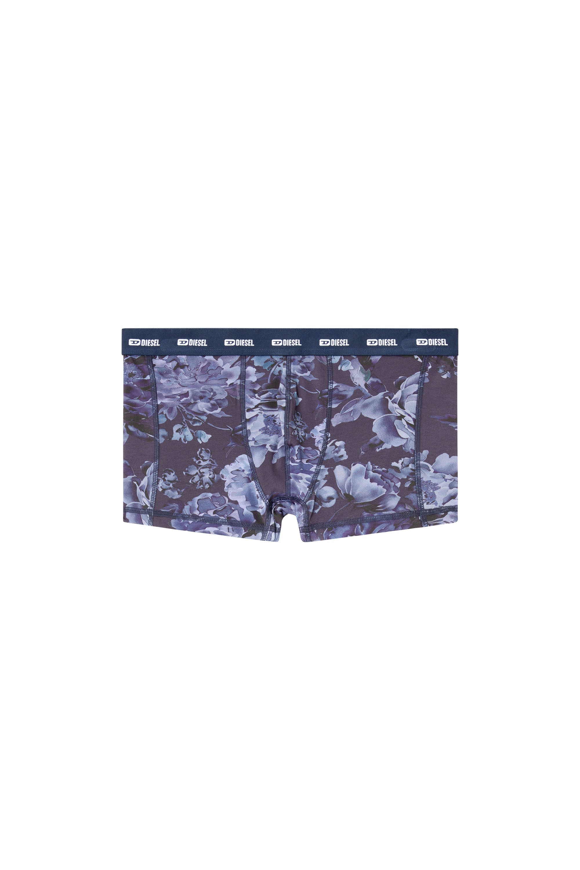 Diesel - DAMIEN-UTLT, Boxer avec imprimé à fleurs Homme in Bleu - 4