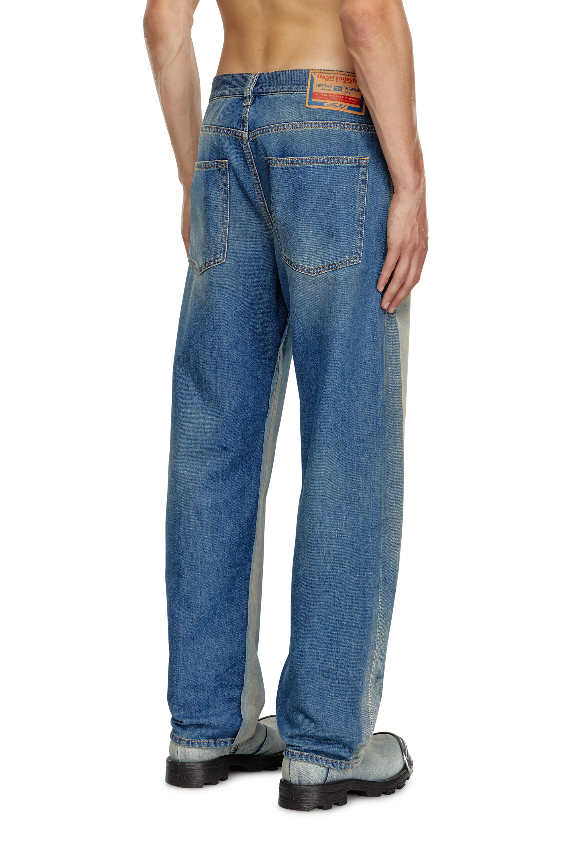 Diesel - Homme Straight Jeans 2010 D-Macs 09K22, Bleu moyen - Image 4