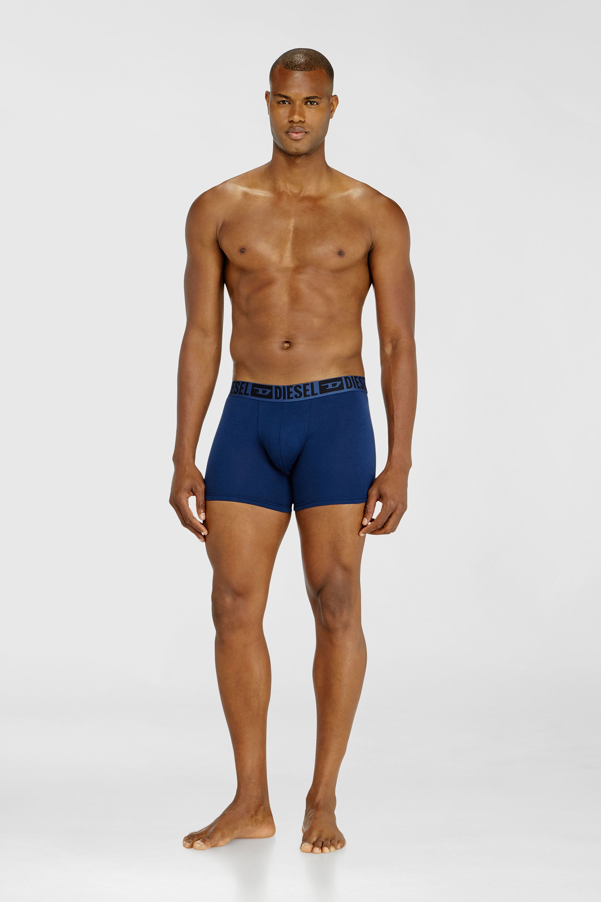 Diesel - SEBASTIAN-D-CORE-3PACK, Lot de trois boxers en coton stretch Homme in Polychrome - 2