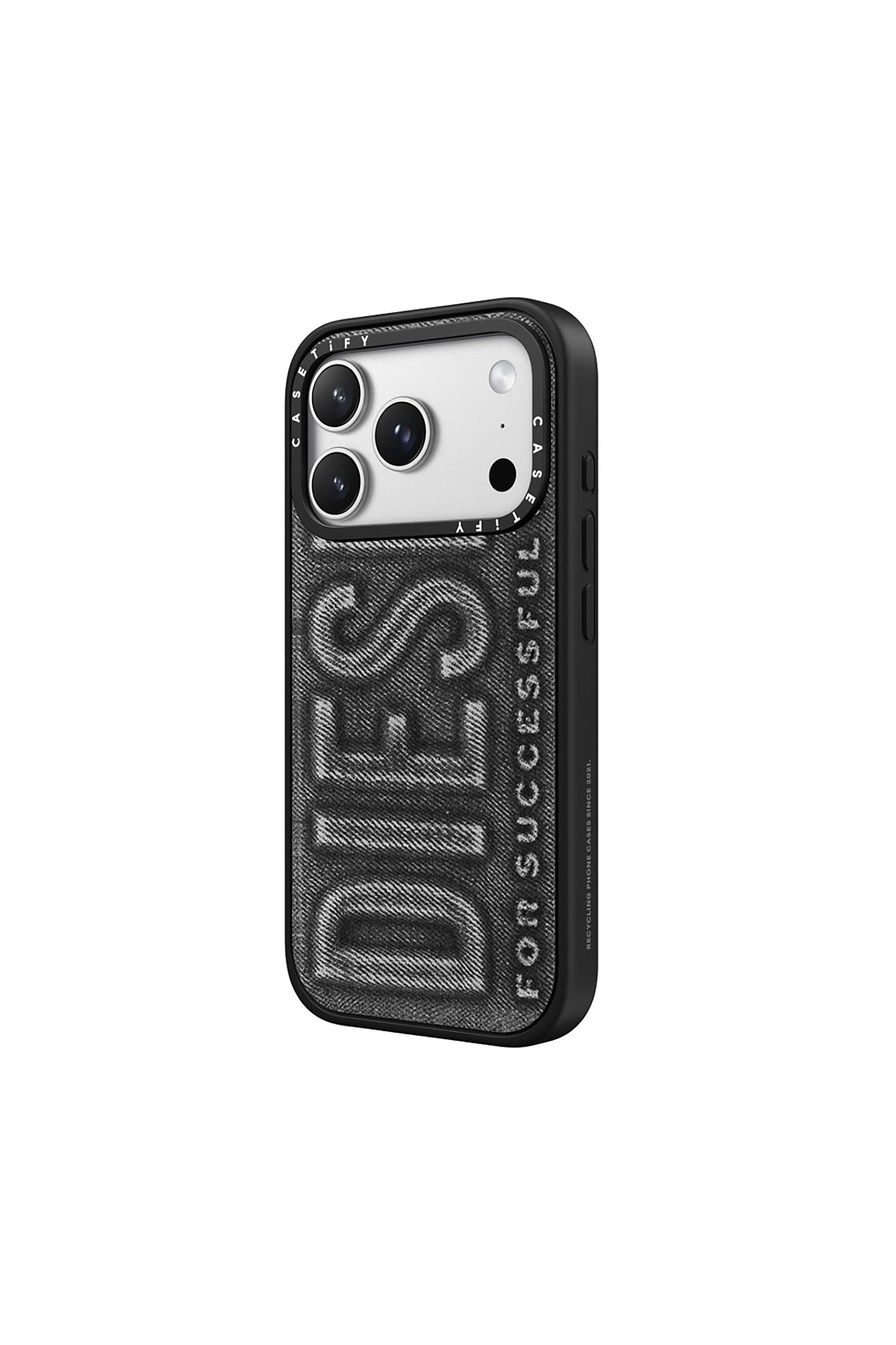 Diesel - 60558 MOULDED CASE, Coque Biscotto impact pour iPhone 17 Pro Mixte in Noir - 2