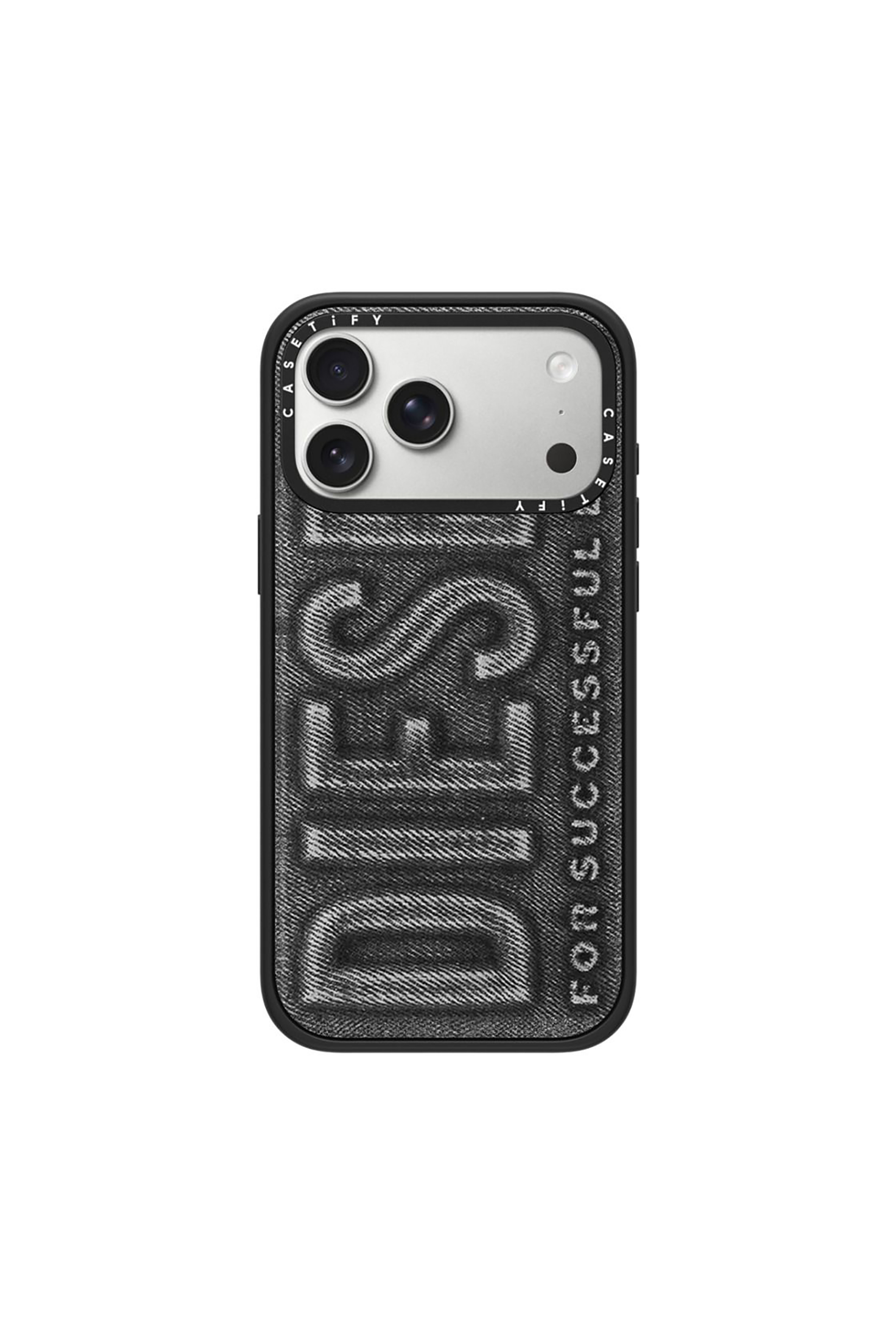 Diesel - 60557 MOULDED CASE, Coque Biscotto impact pour iPhone 17 Pro Max Mixte in Noir - 1