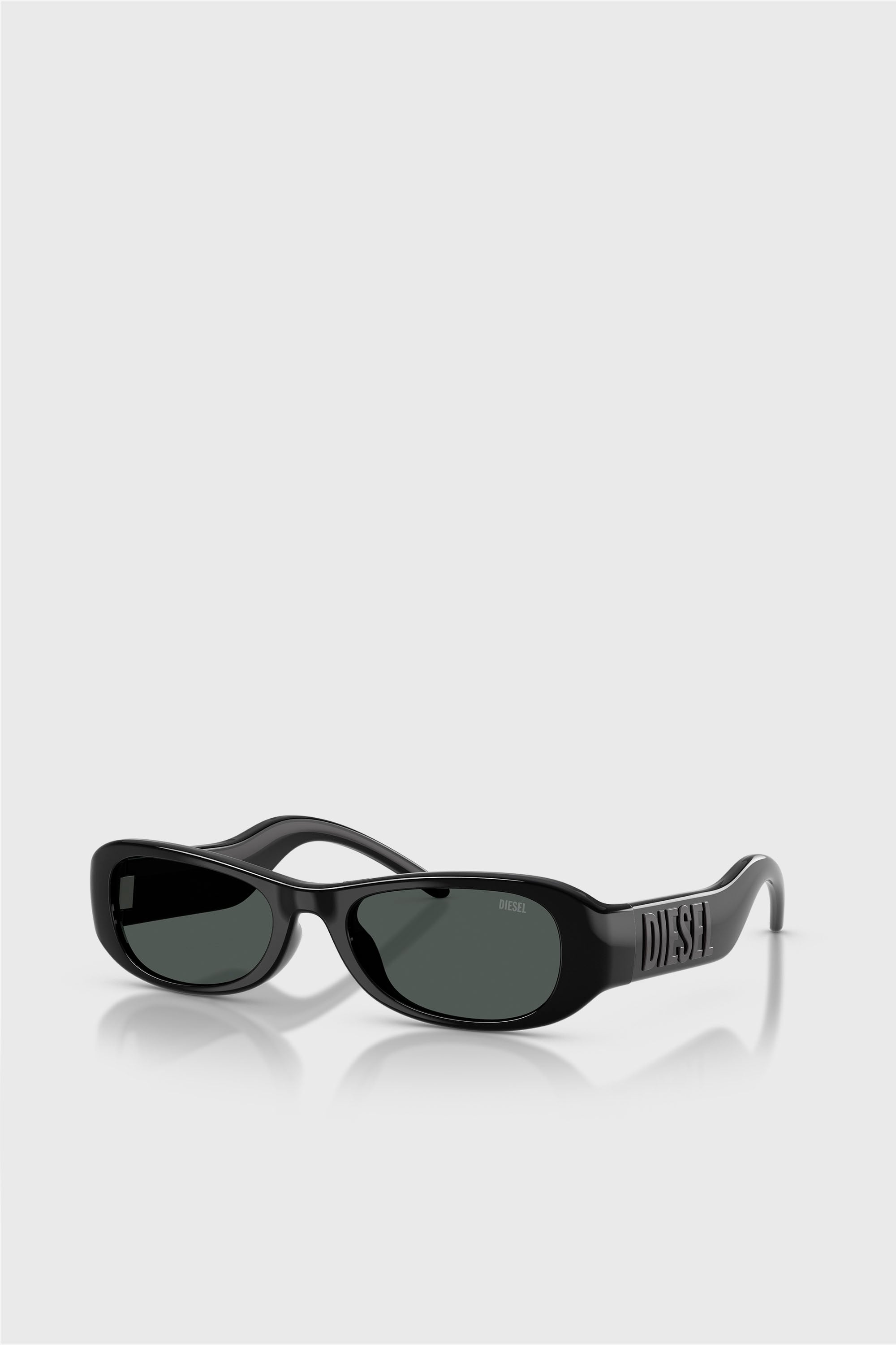 Diesel - 0DL3020U, Lunettes de soleil pillow Mixte in Noir - 2